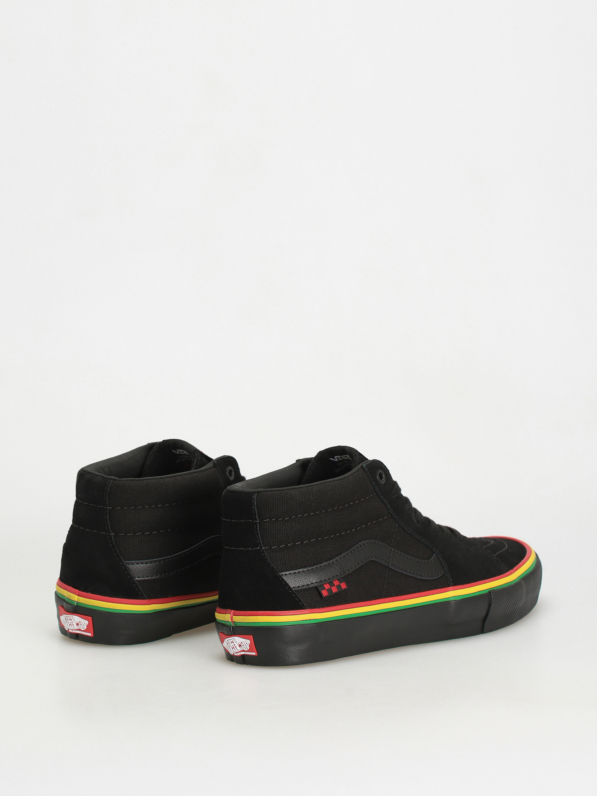 Vans Skate Grosso Mid Shoes (rasta black)