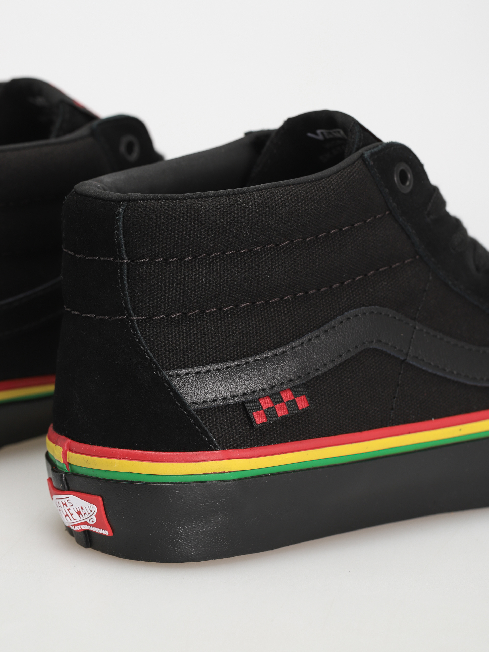 Vans Skate Grosso Mid Shoes (rasta black)