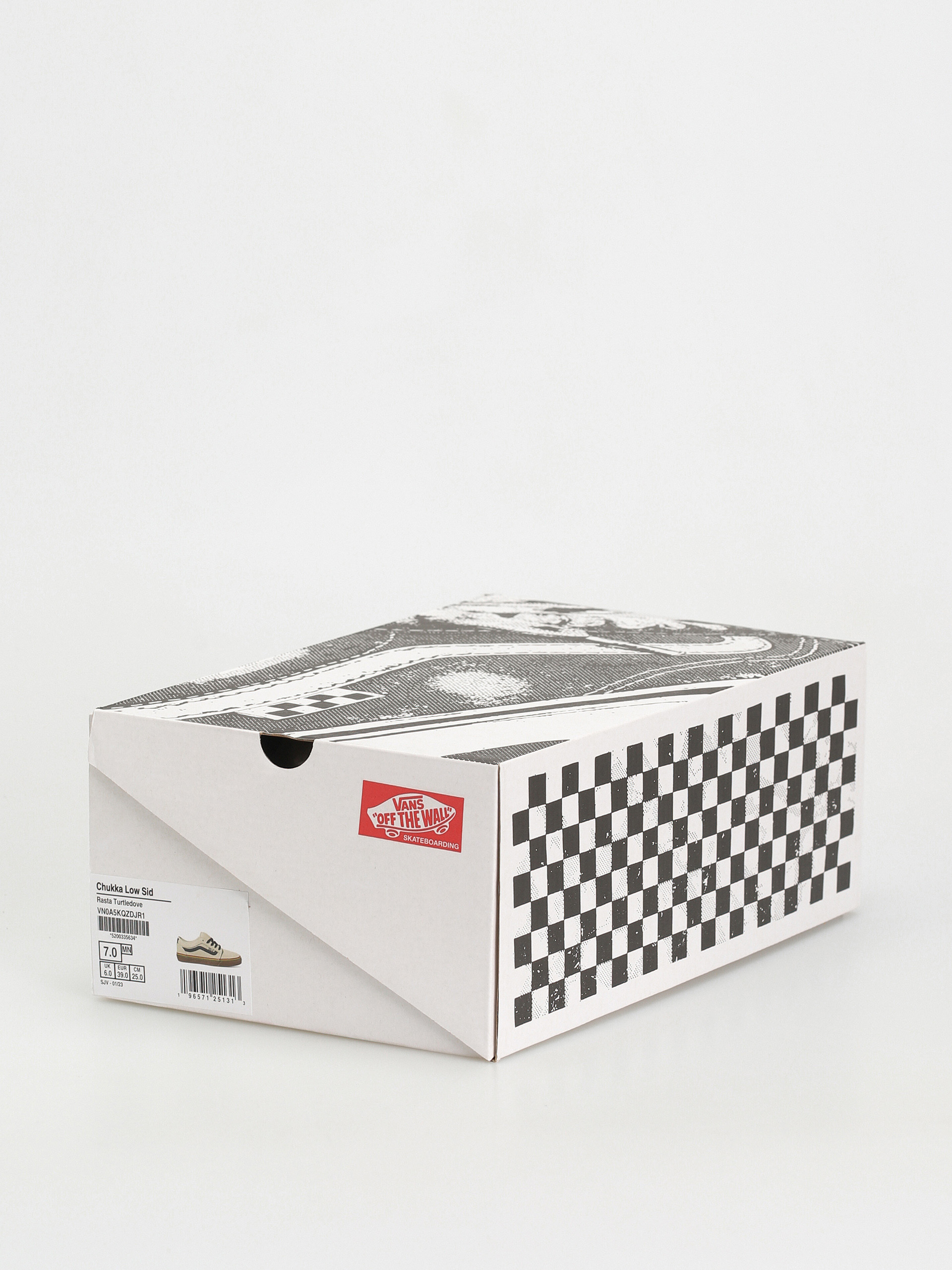 Vans Chukka Low Sidestripe Shoes (rasta turtledove)