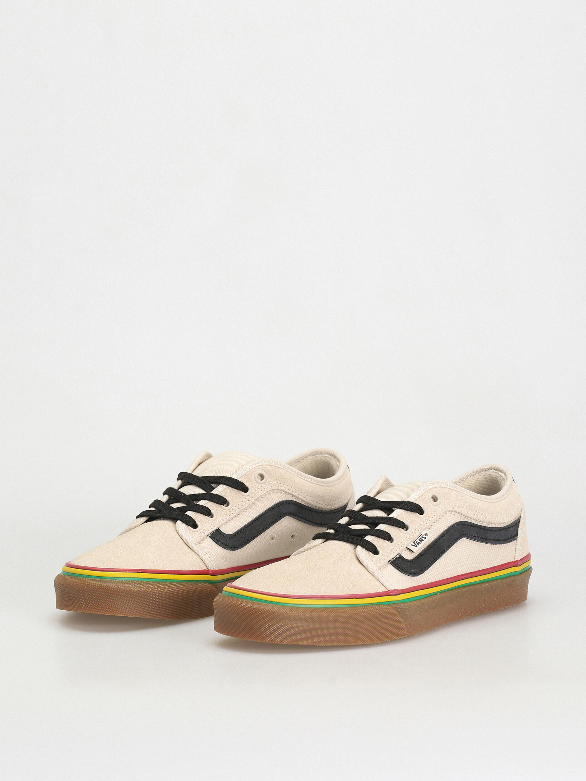 Vans Chukka Low Sidestripe Shoes (rasta turtledove)