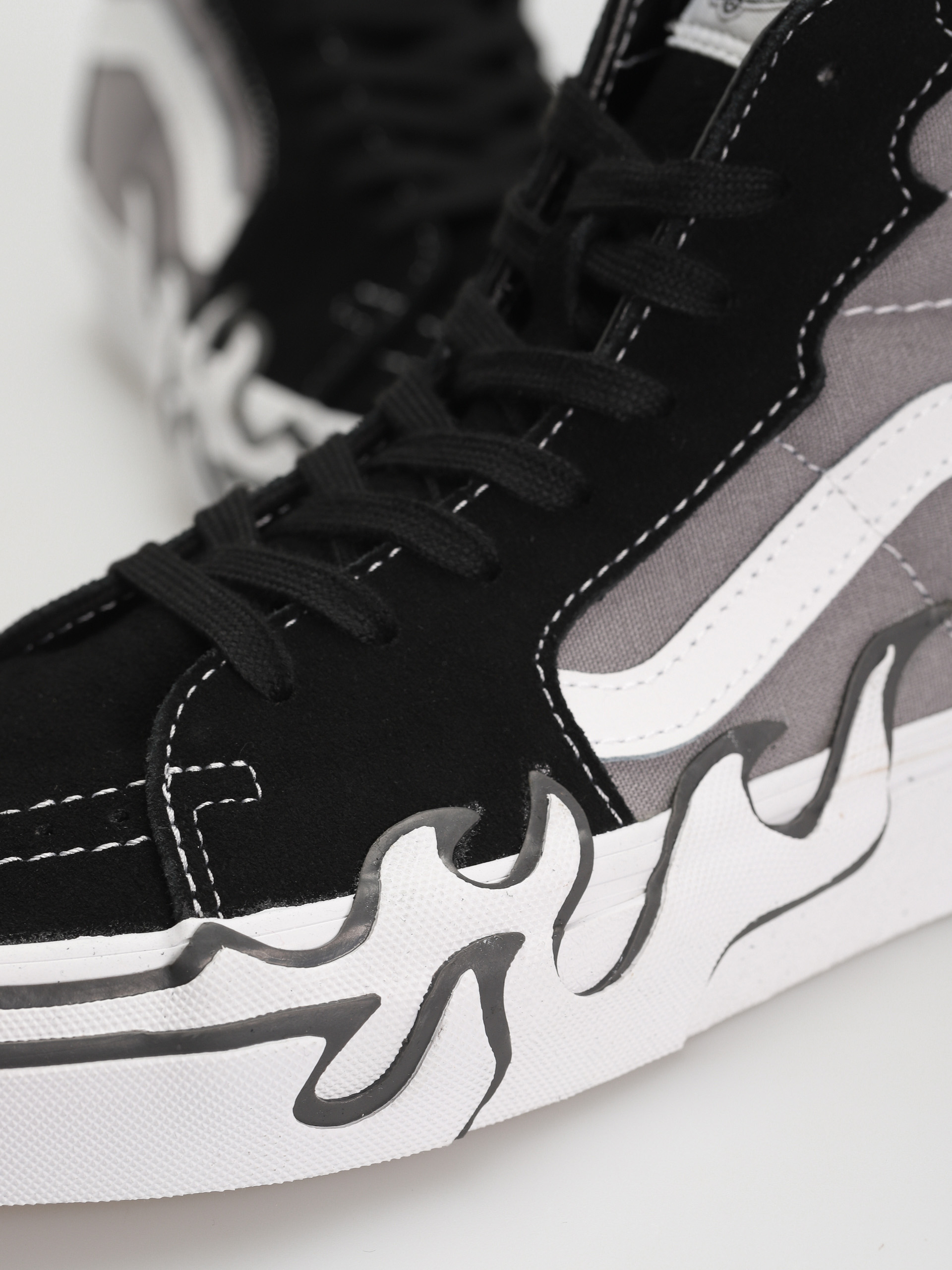Vans Sk8 Hi Flame Schuhe (gray)