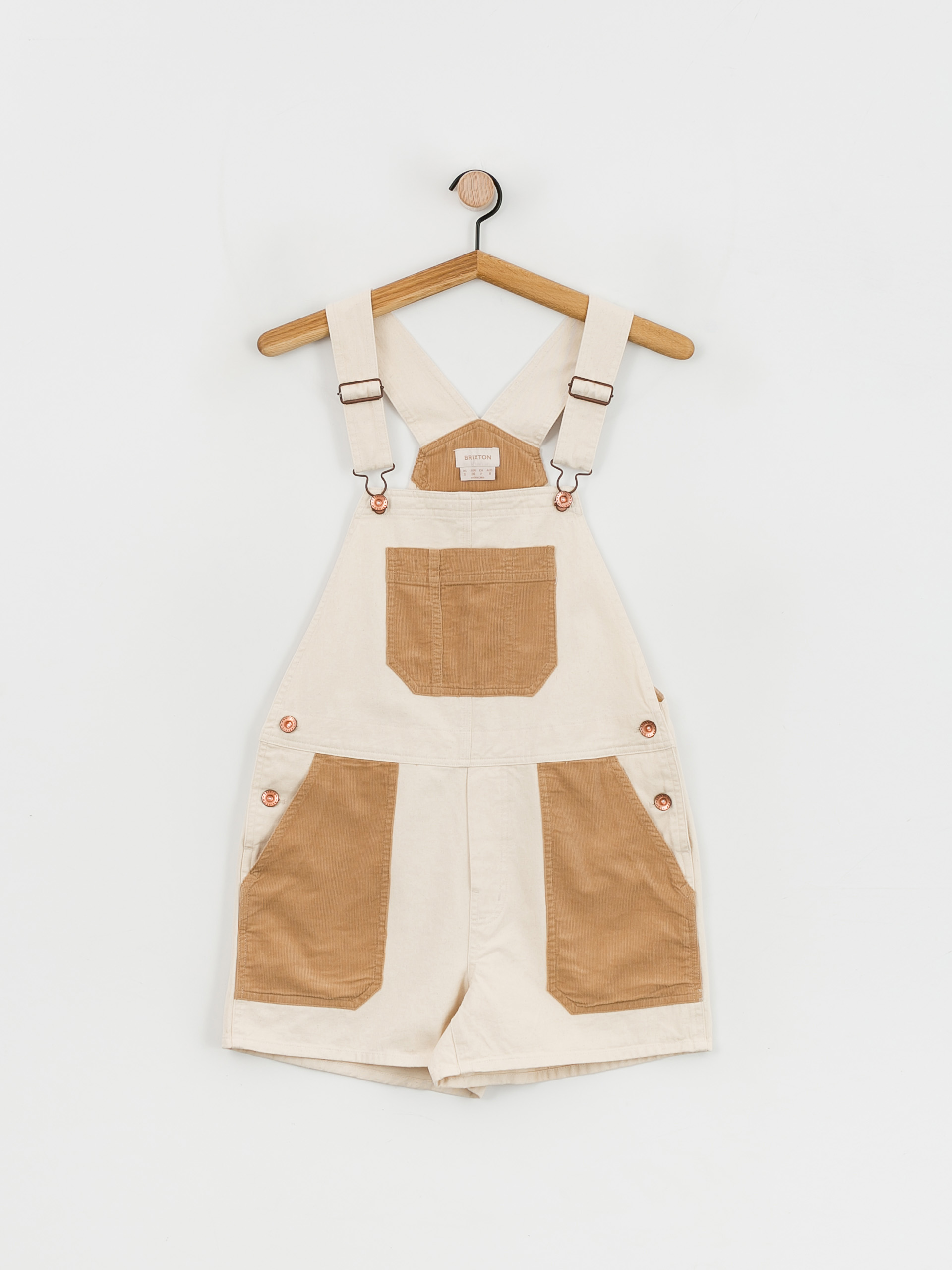 Brixton Costa Overall Shorts Wmn (natural)