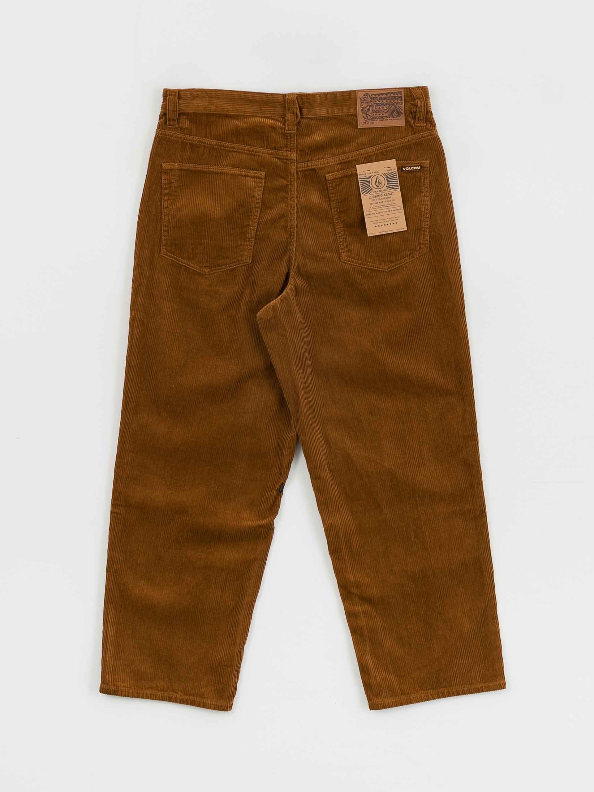 Volcom Lurking About Cord Pants (rubber)