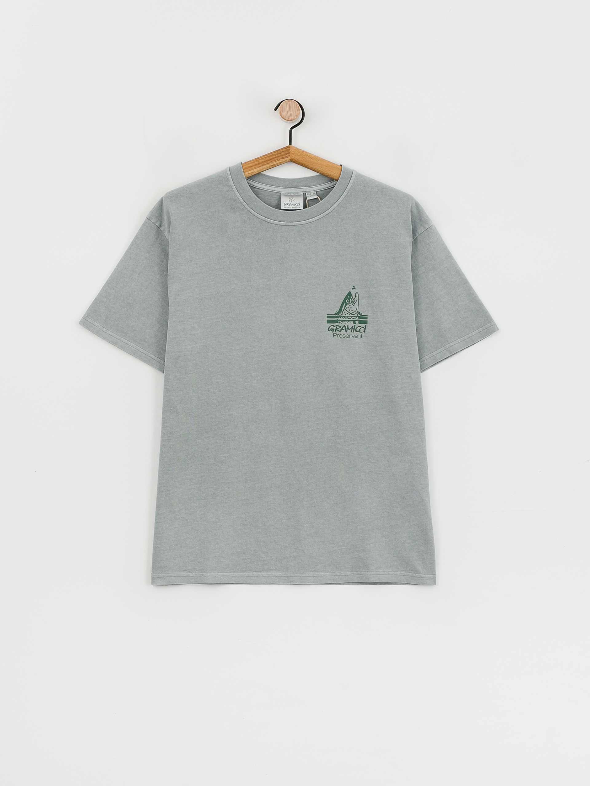 Gramicci Trout T-shirt (smoky slate pigment)