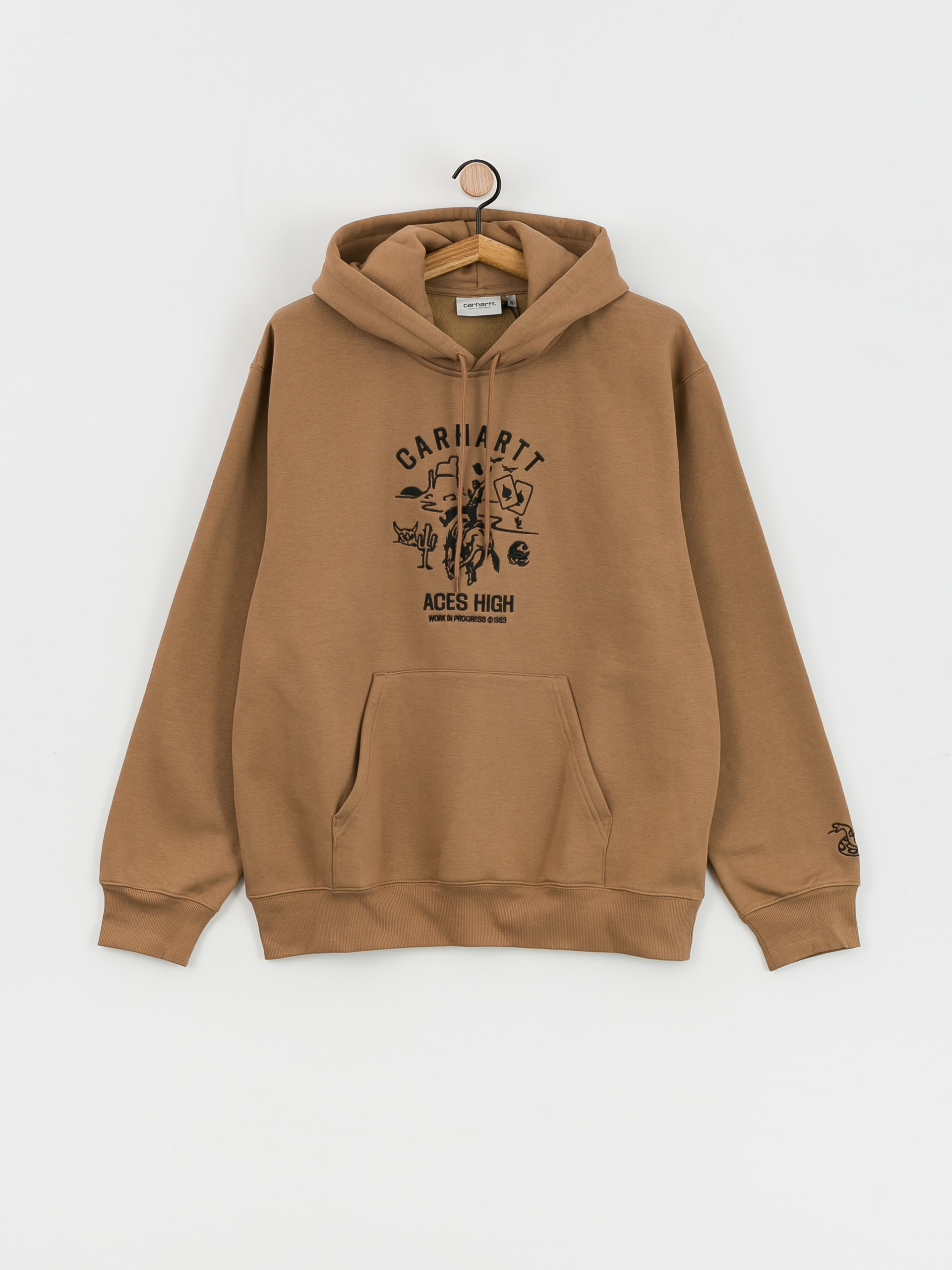 Carhartt WIP Souvenir Valley HD Hoodie (buffalo/black)