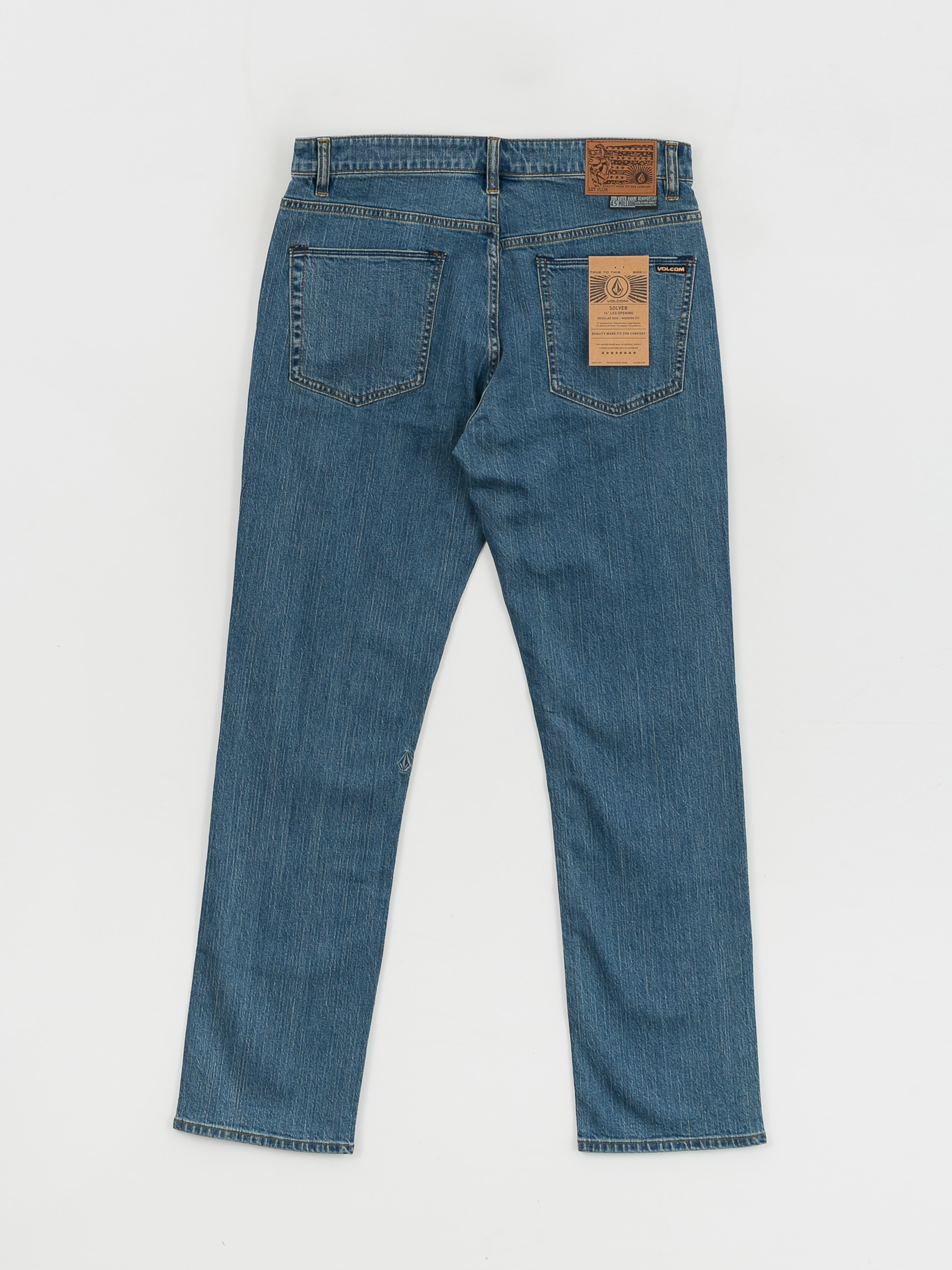 Volcom Solver Denim Pants (aged indigo)