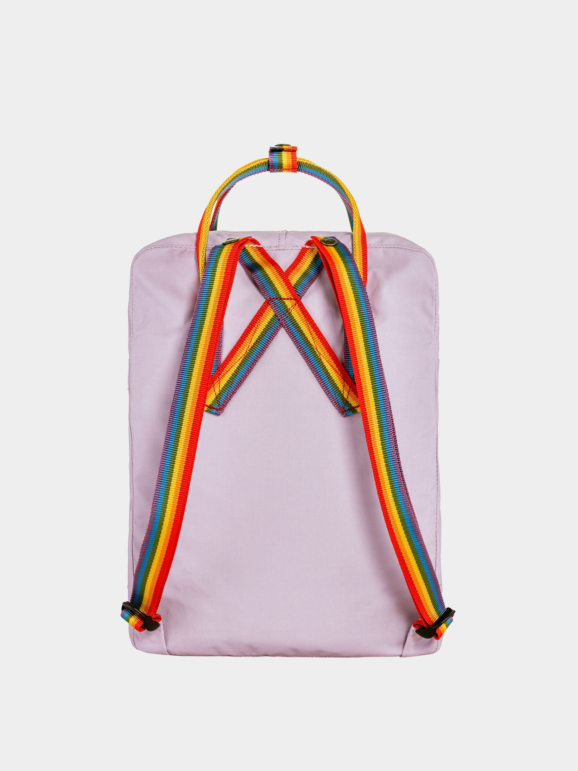 Fjallraven Kanken Rainbow Backpack (pastel lavender-rainbow)