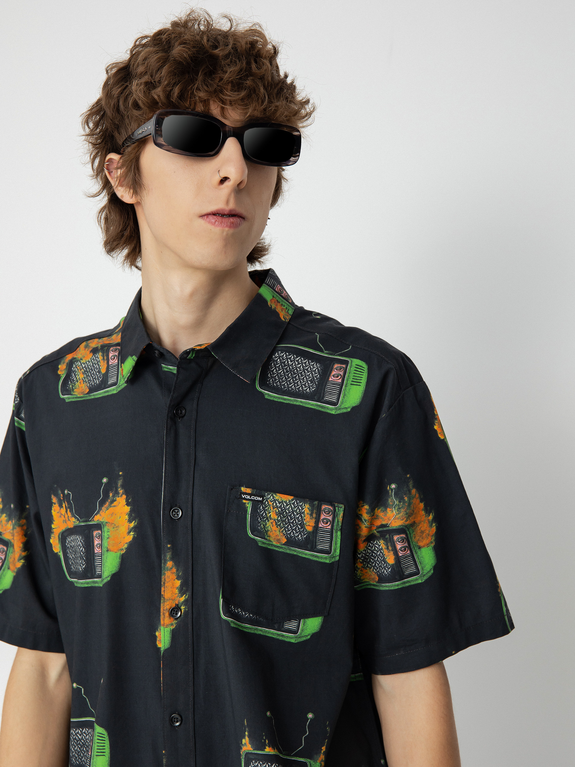 Volcom Fa J Hager Hemd (black)