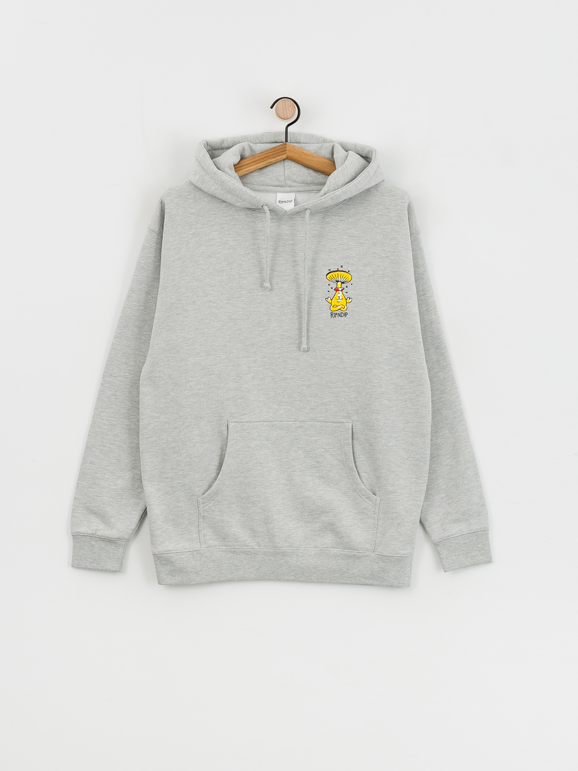 RipNDip Know Ur Shrooms HD Hoodie (ash heather)