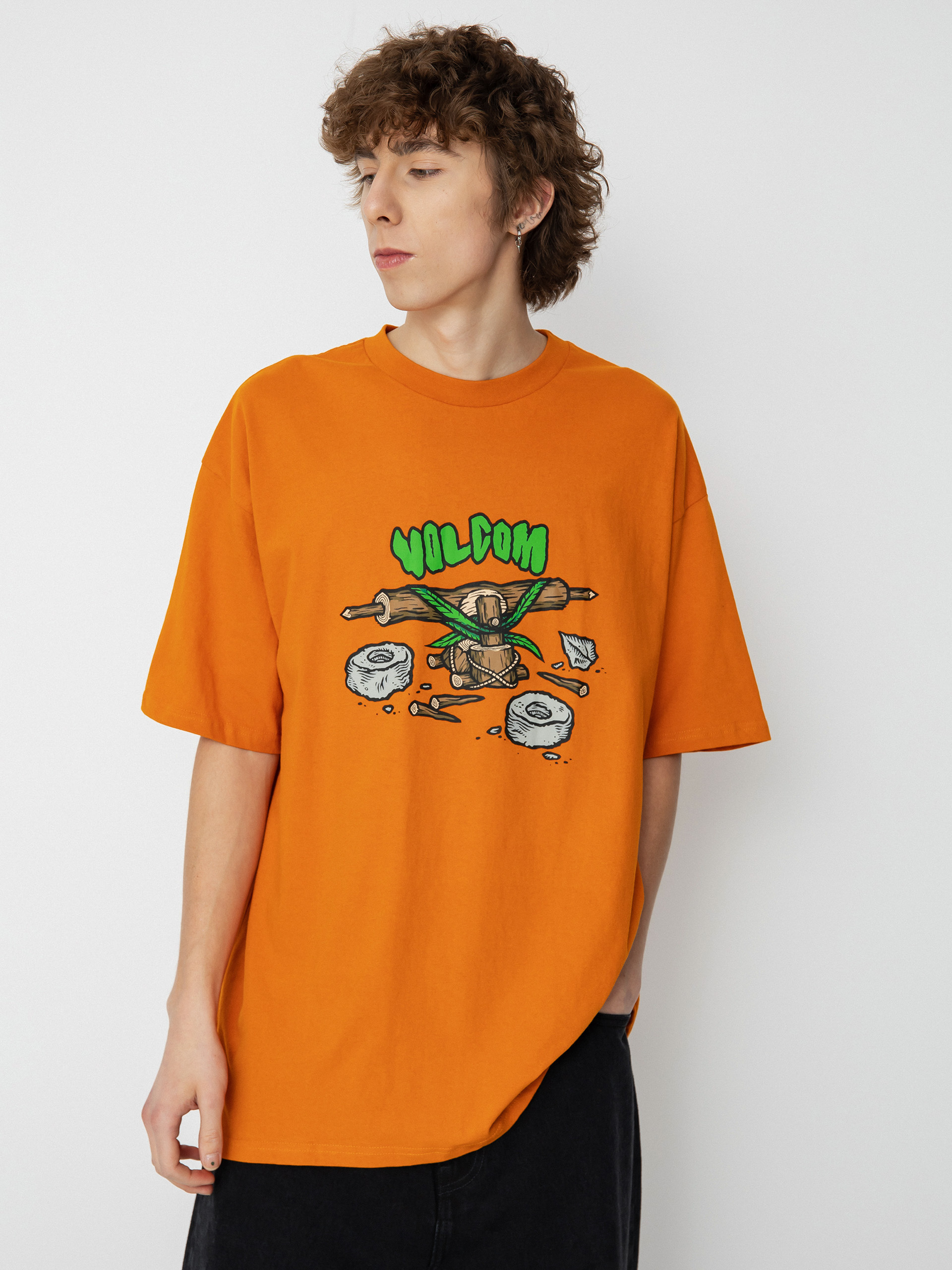 Volcom Fa Todd Bratrud Lse 1 T-shirt (saffron)