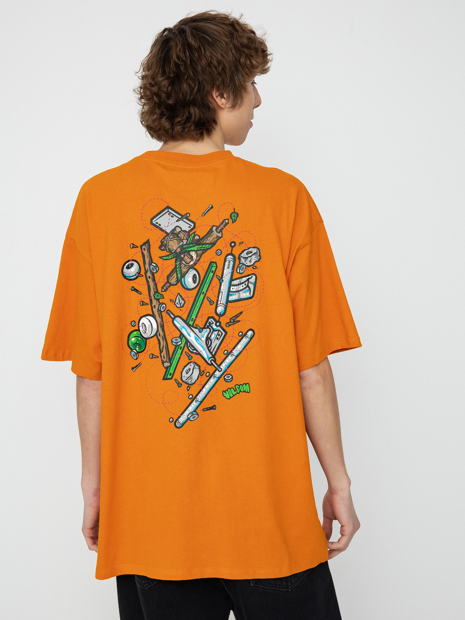 Volcom Fa Todd Bratrud Lse 1 T-shirt (saffron)