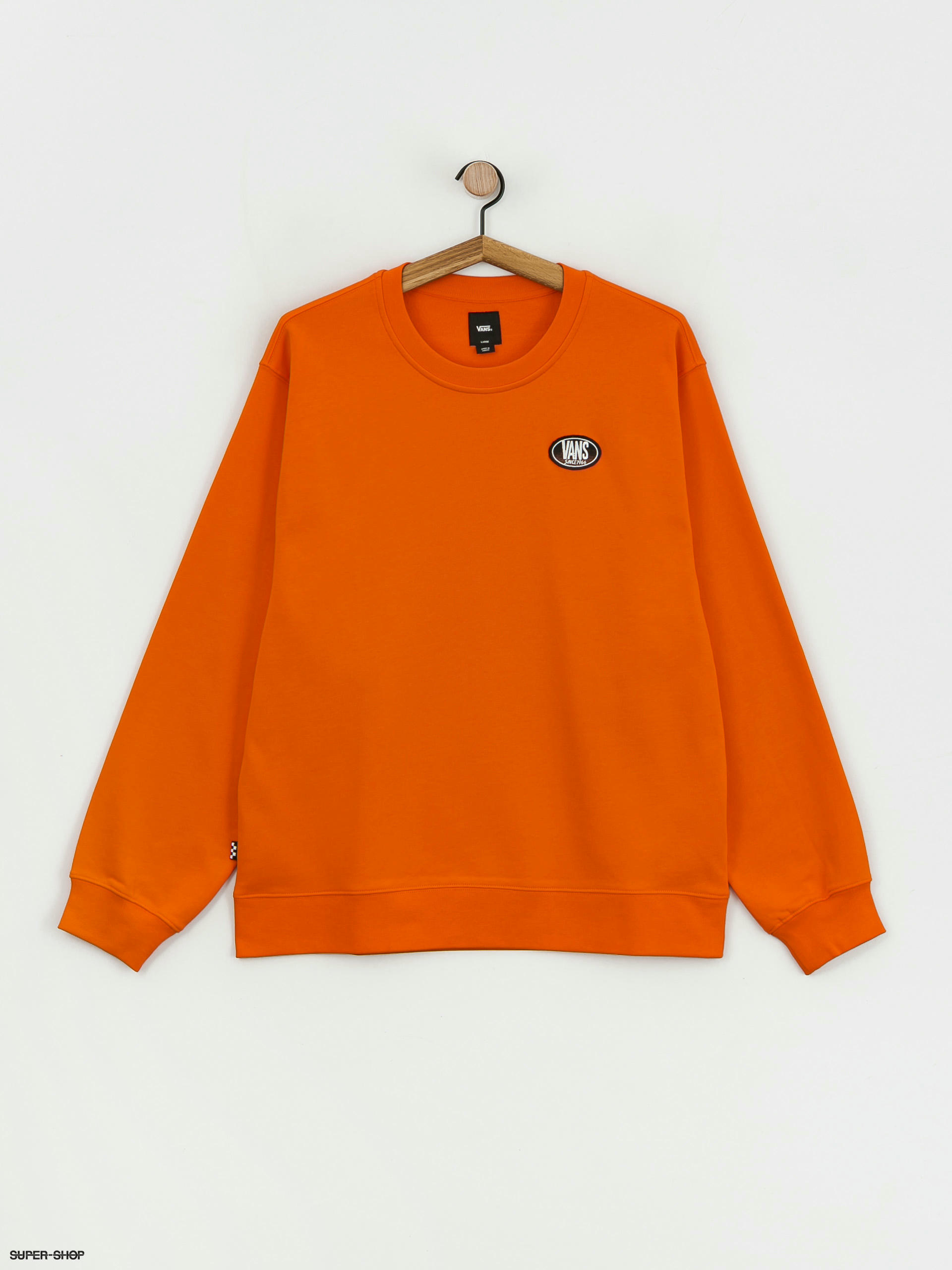 Vans orange outlet sweatshirt