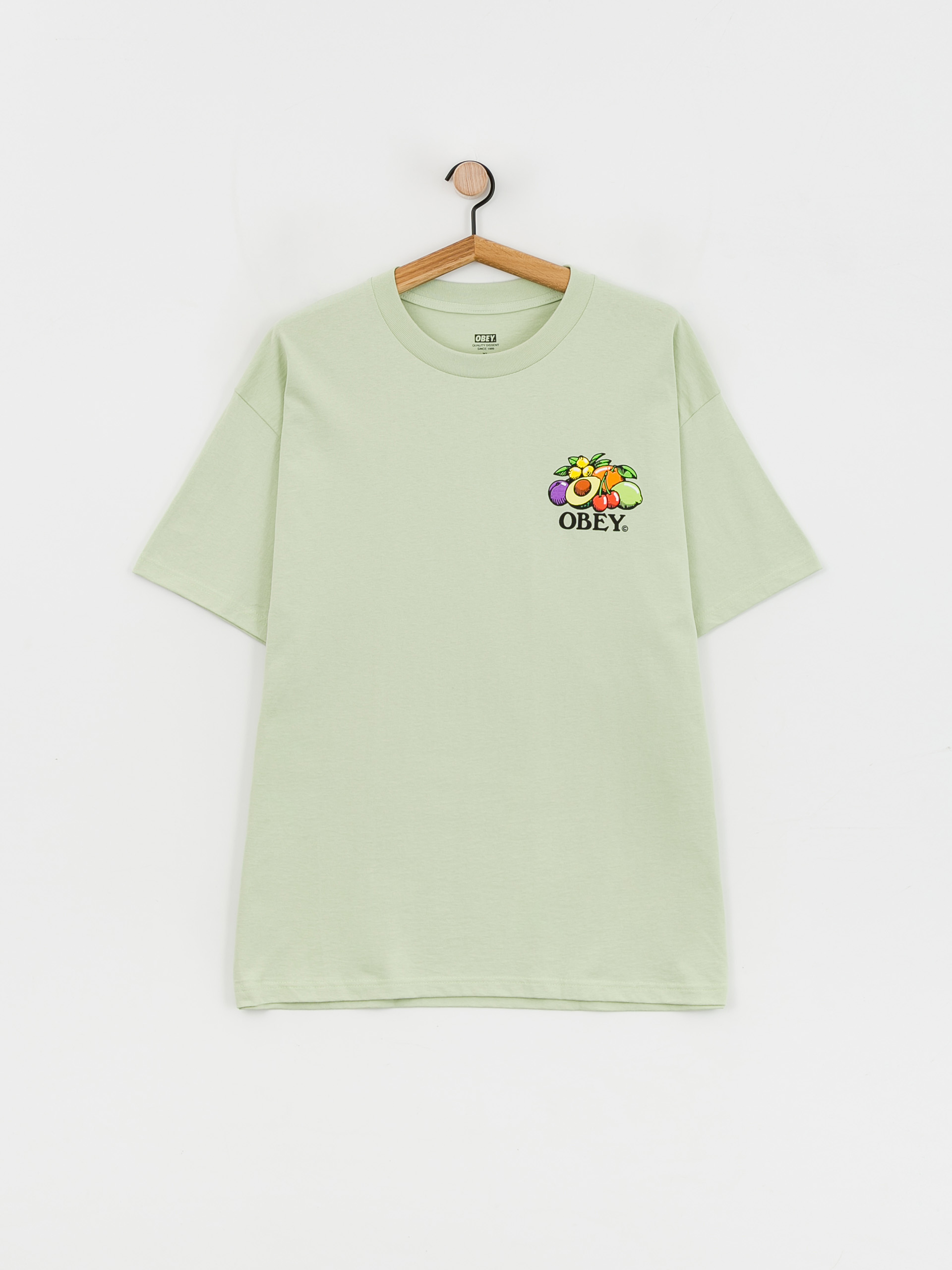 OBEY Bowl Of Fruit T-Shirt (cucumber)
