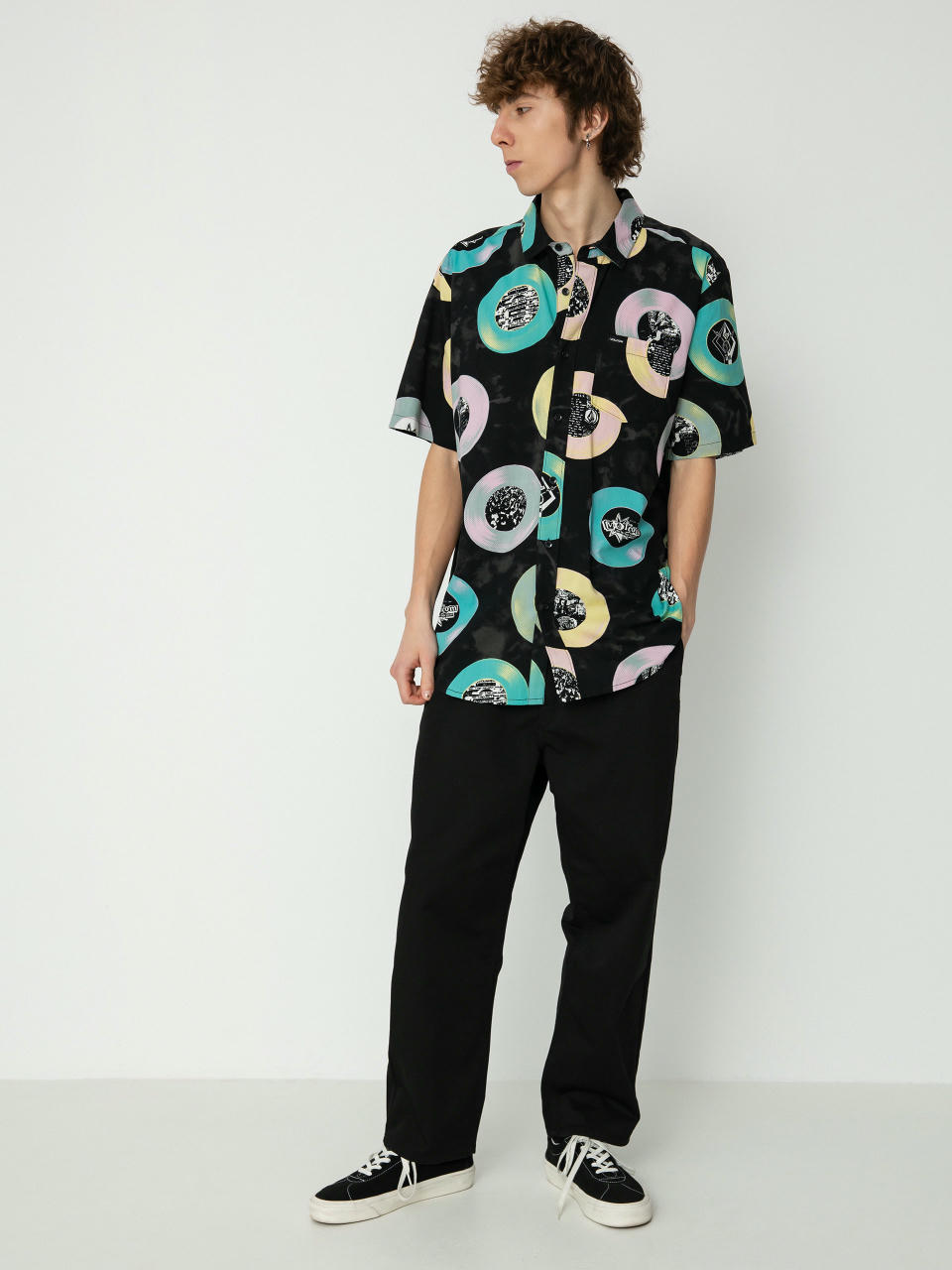 Volcom V Ent Lp Shirt (black)