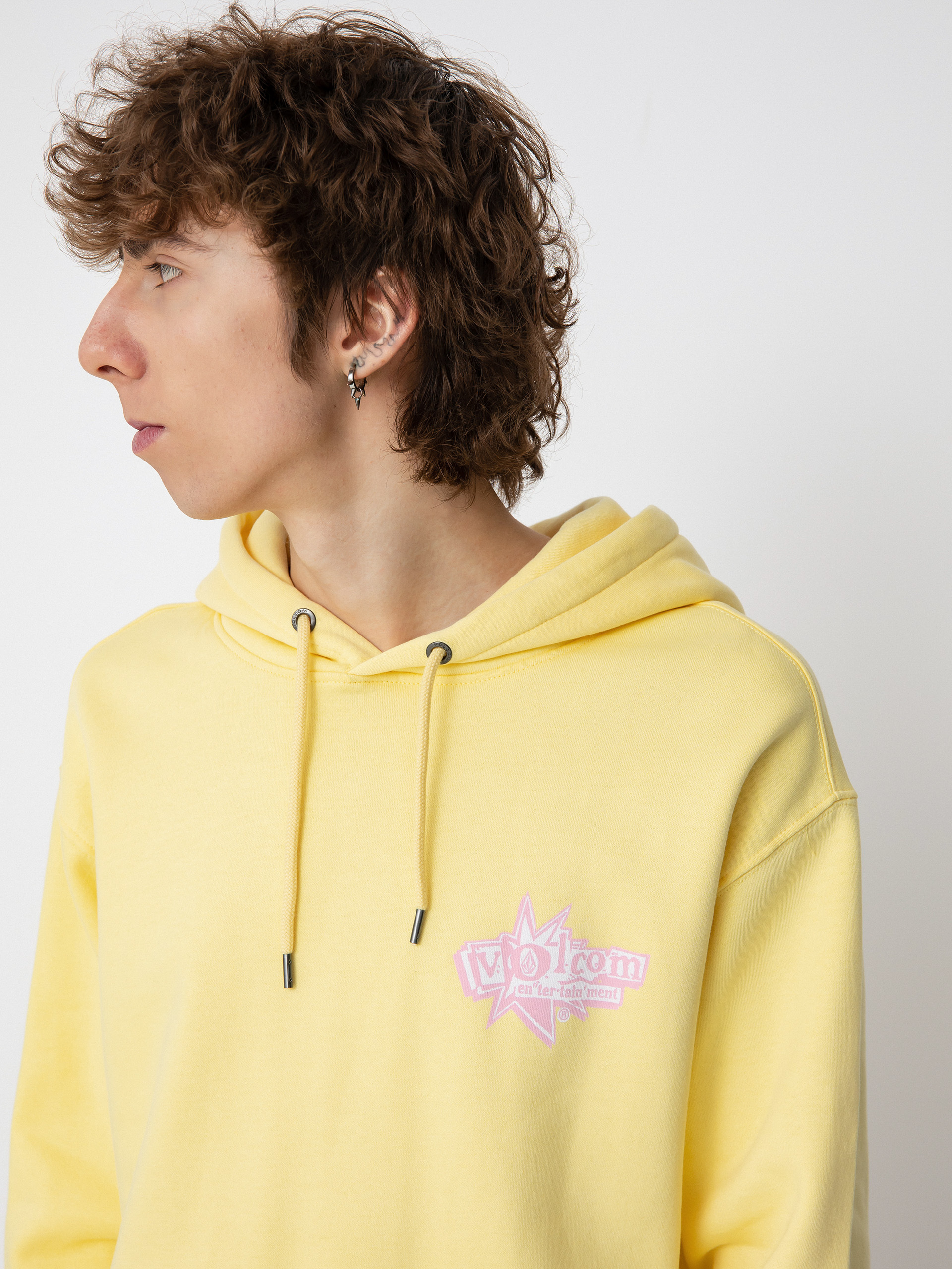 Yellow on sale volcom hoodie