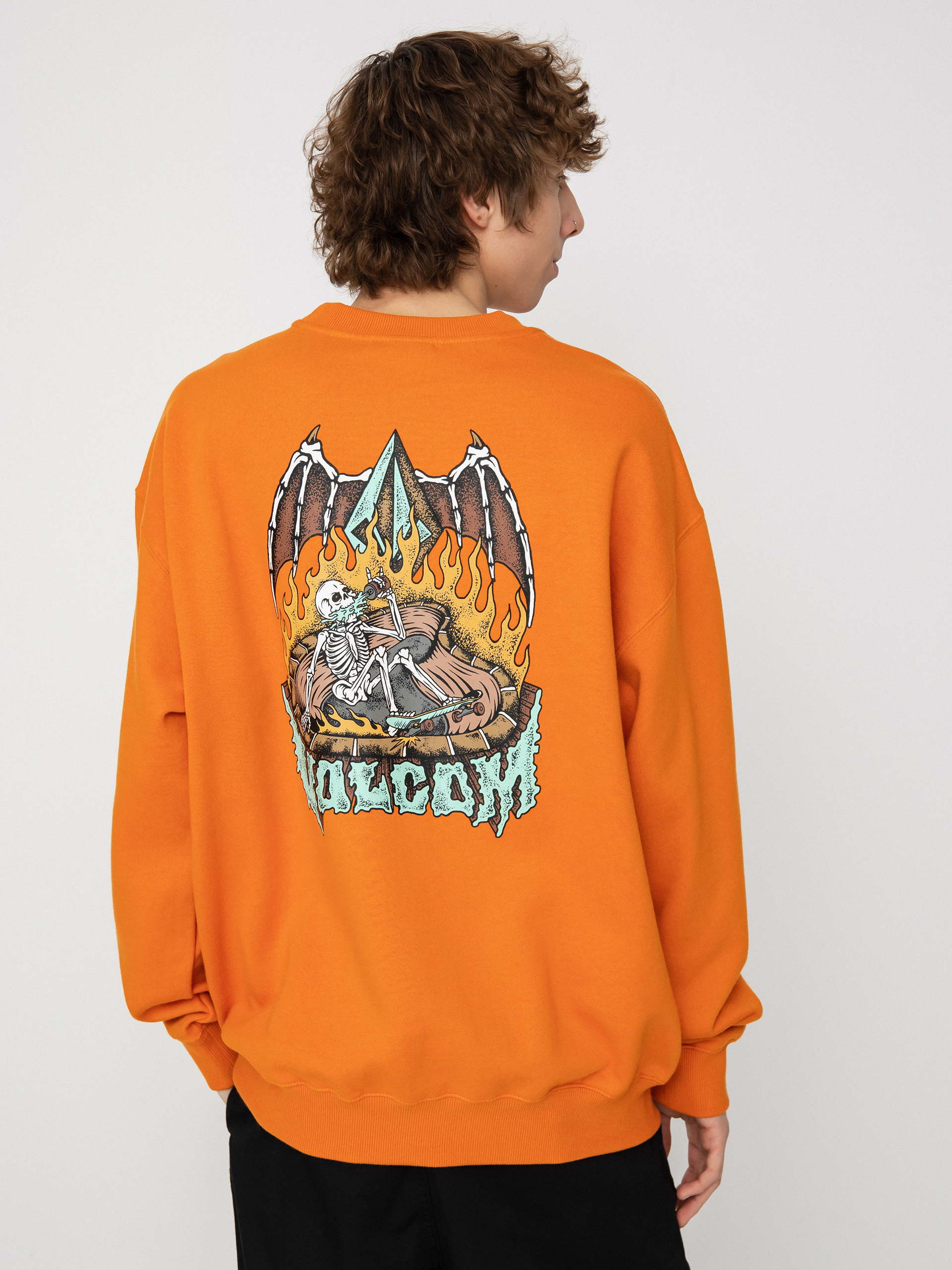Volcom Nofing Sweatshirt (saffron)