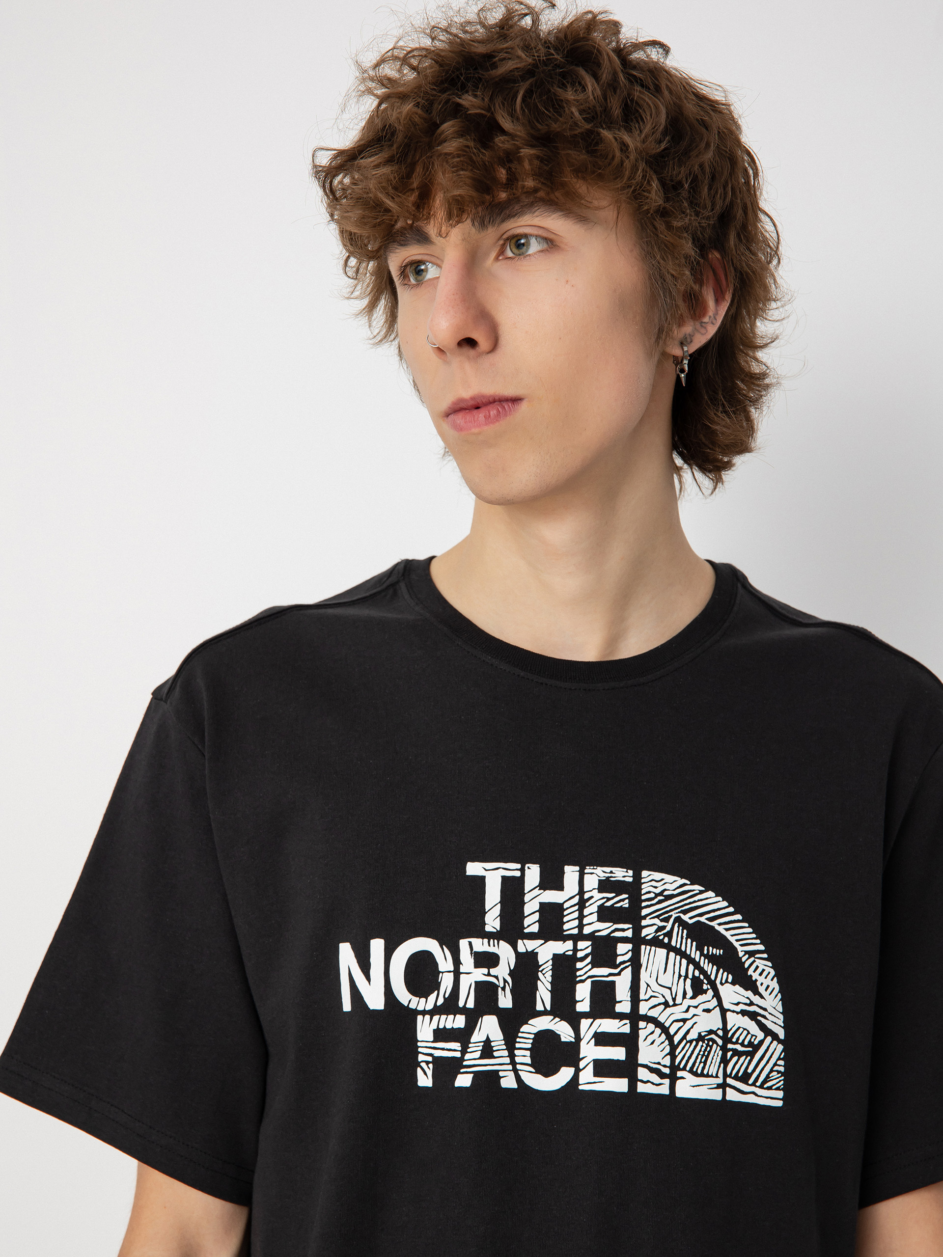 The North Face Woodcut Dome T-shirt (tnf black)