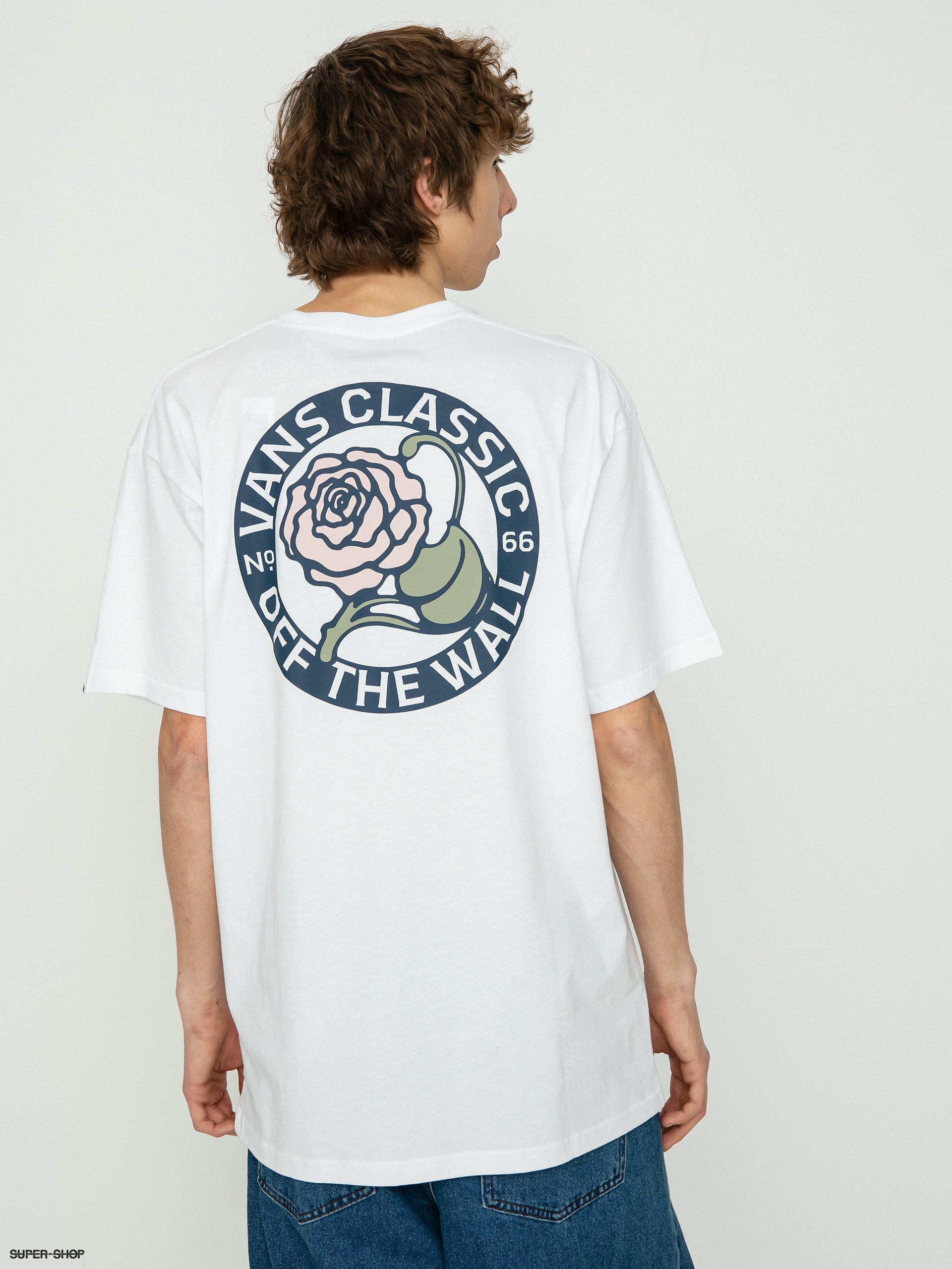 Vans rose best sale t shirt