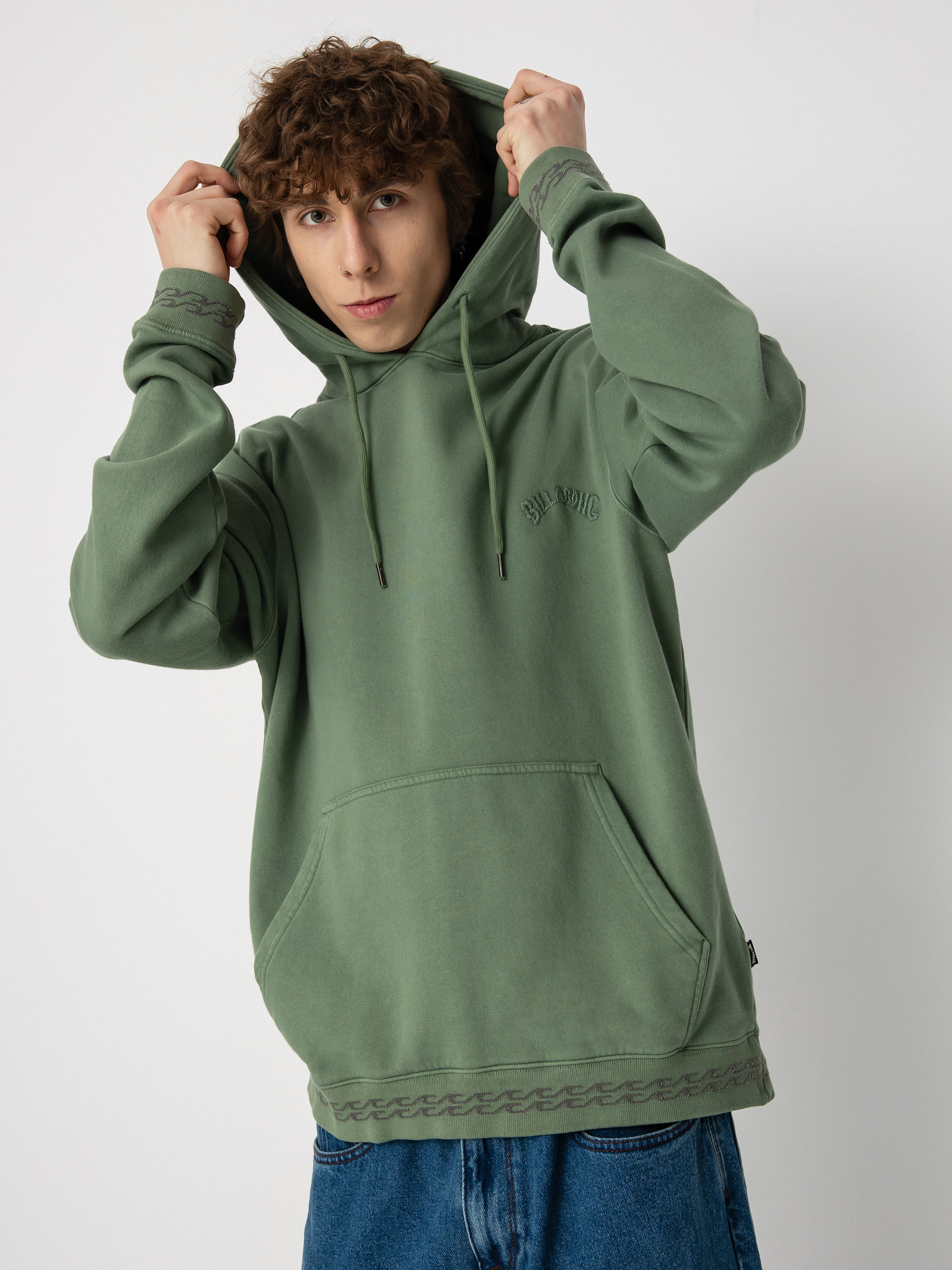 Billabong Wave Washed HD Hoodie (sage)