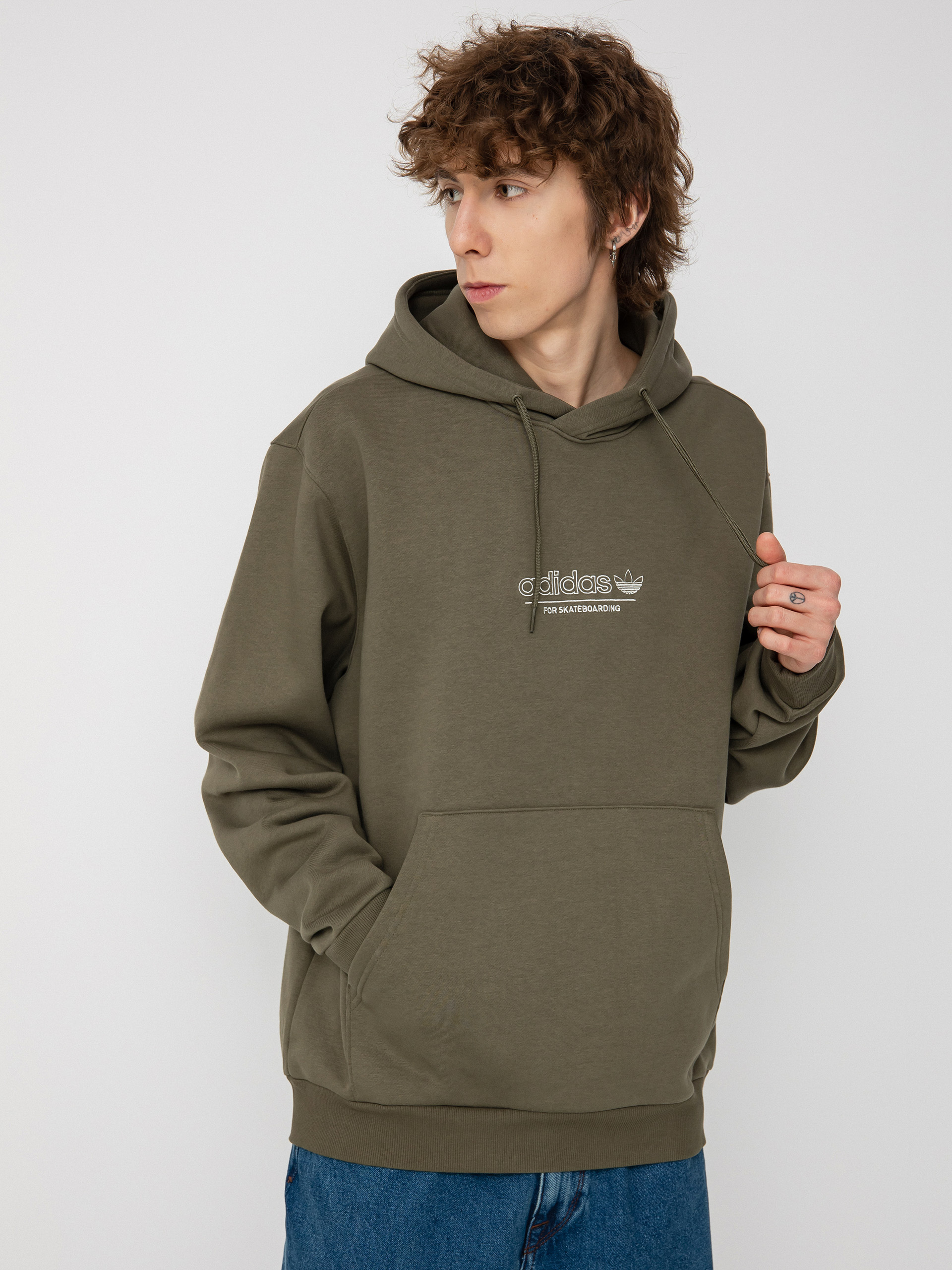 adidas 4.0 Strike HD Hoodie (olistr/cwhite)