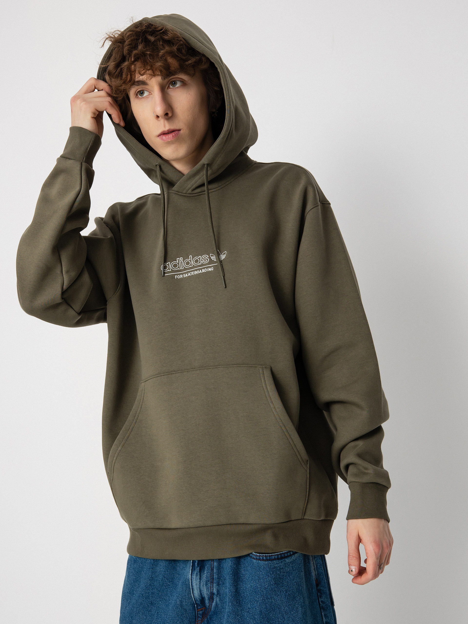 adidas 4.0 Strike HD Hoodie (olistr/cwhite)