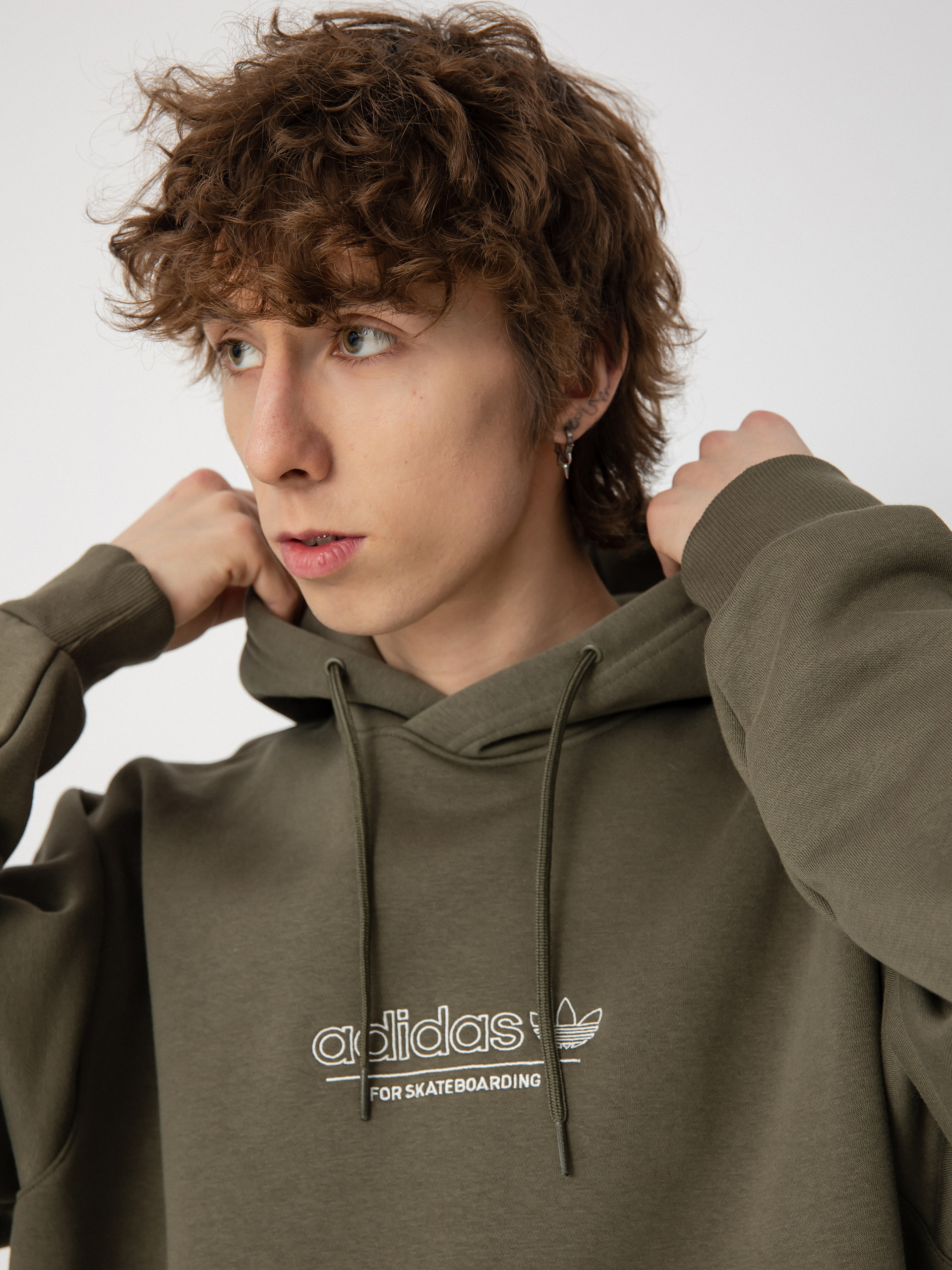 adidas 4.0 Strike HD Hoodie (olistr/cwhite)