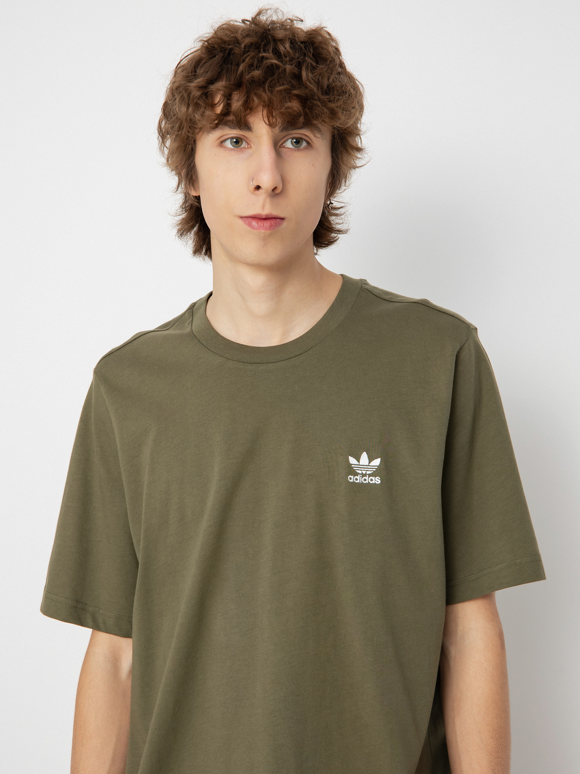 Khaki adidas best sale originals t shirt