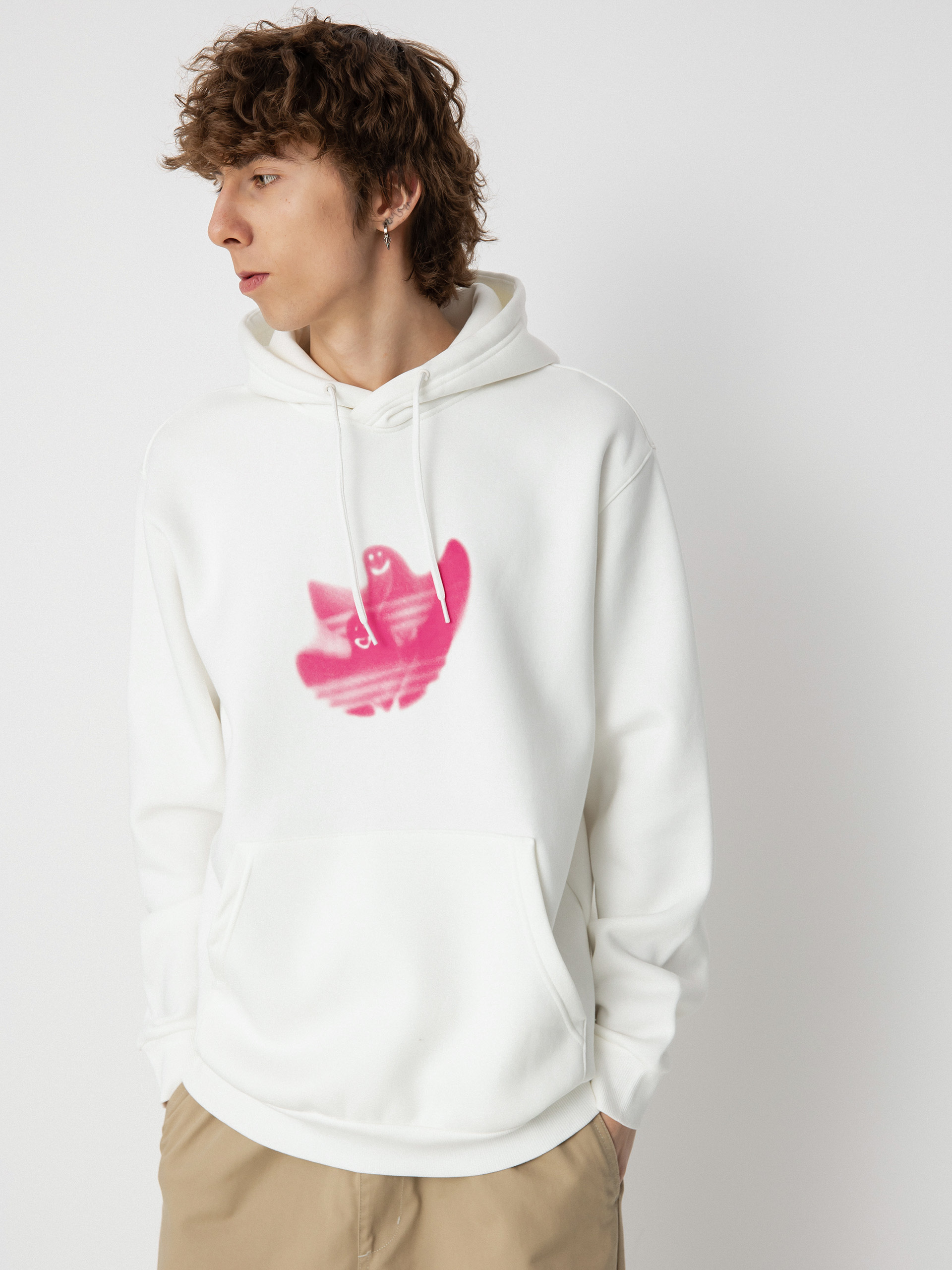 adidas Shmoo Logo HD Hoodie (cwhite/prefuc)
