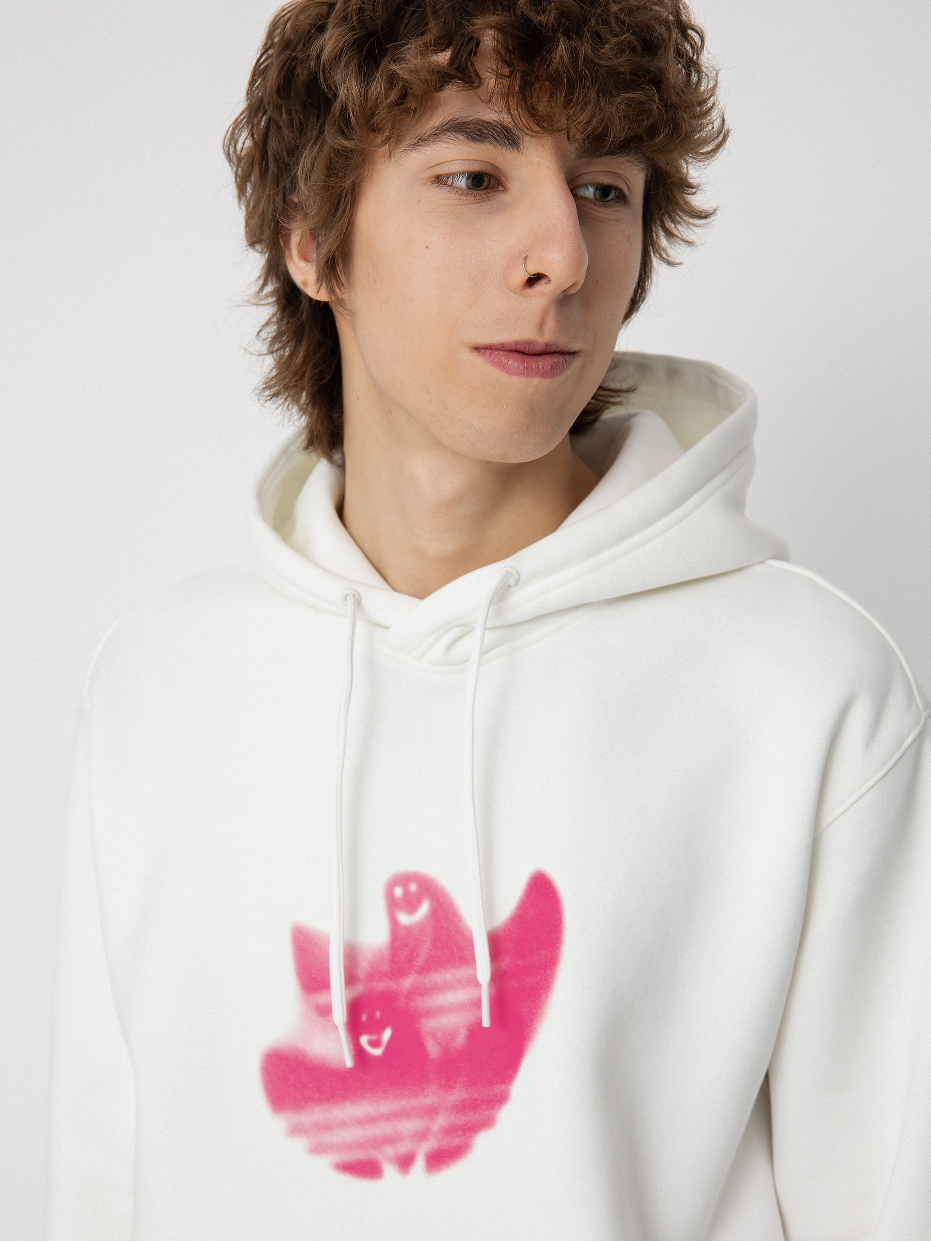 adidas Shmoo Logo HD Hoodie (cwhite/prefuc)