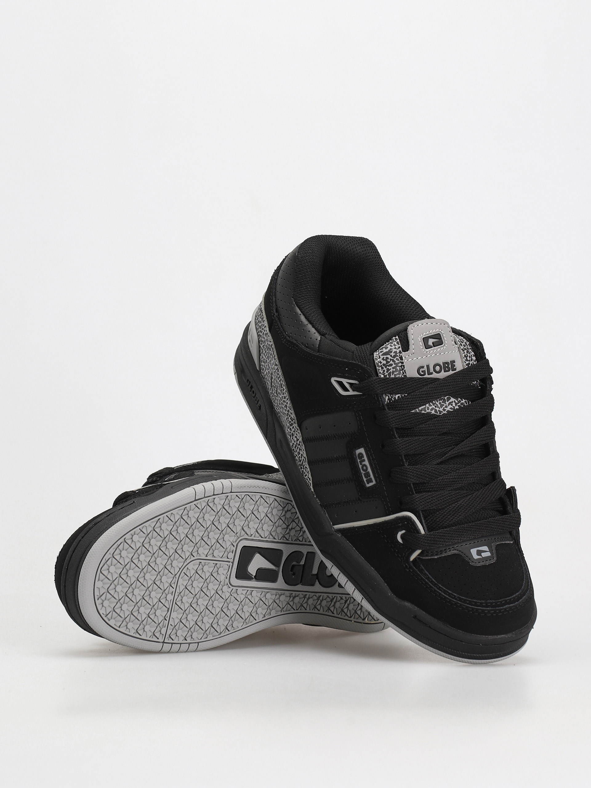 Globe Fusion Shoes (black/grey stipple)