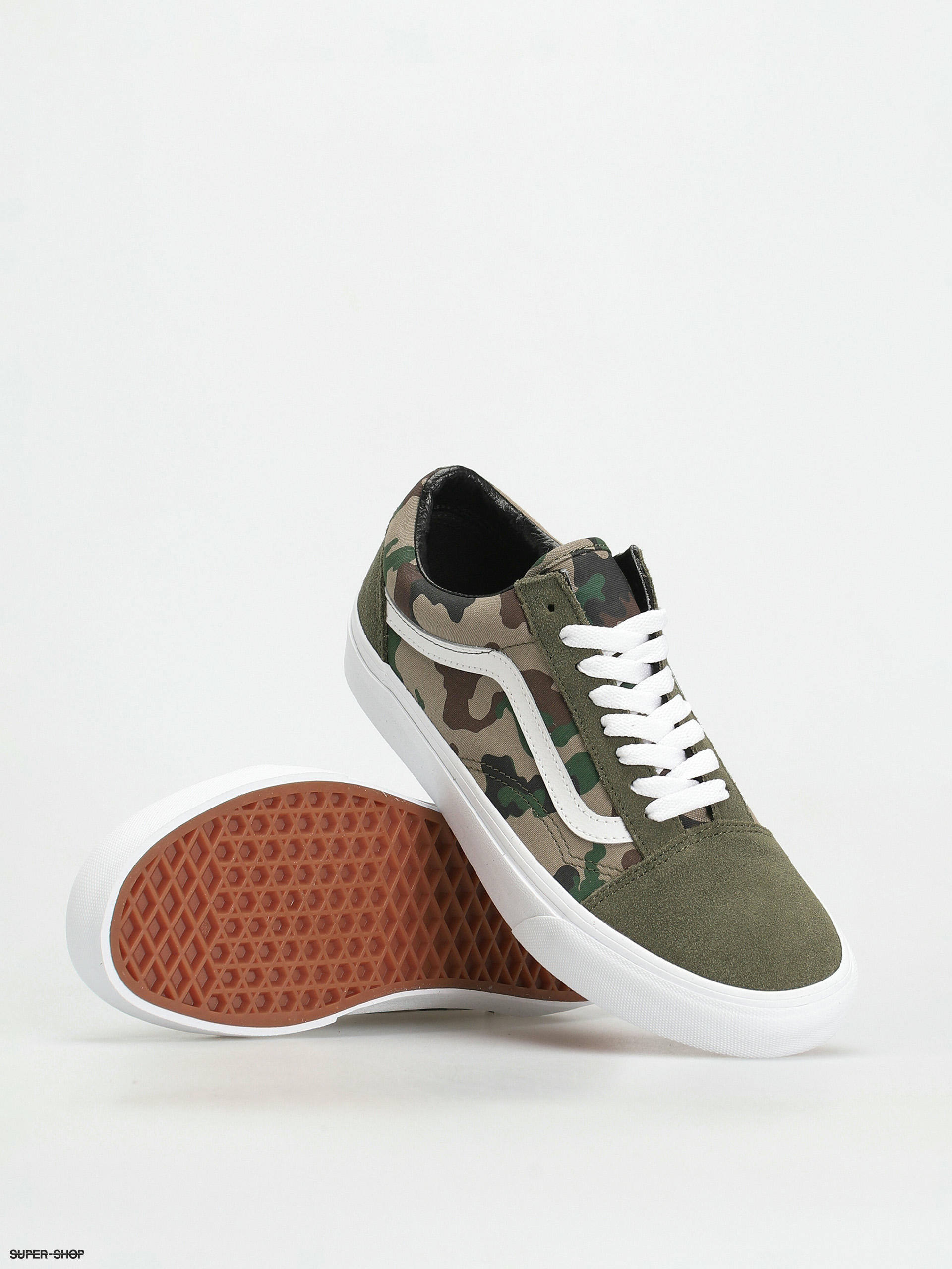 Vans old store skool olive