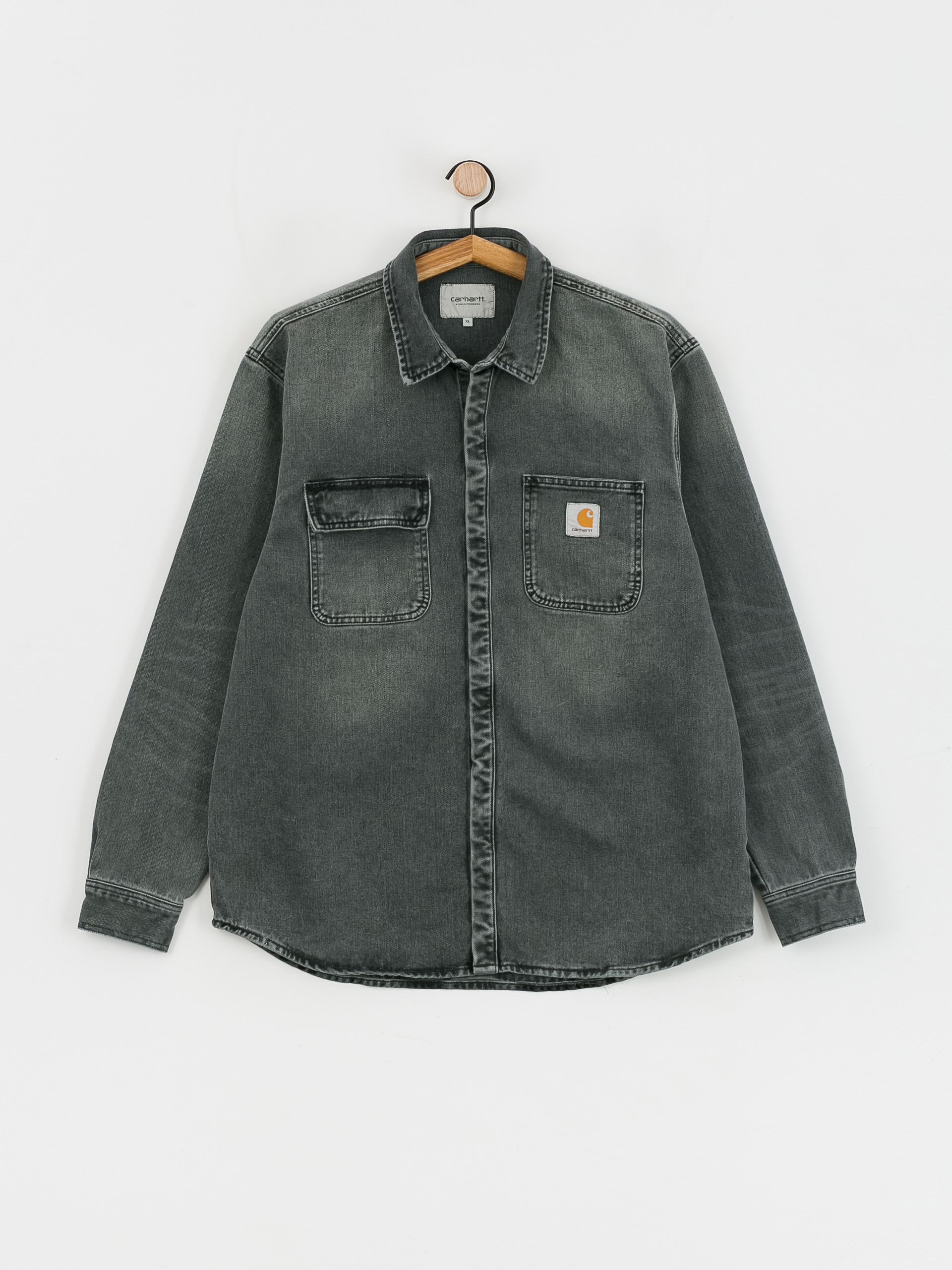 Carhartt WIP Salinac Hemd (black)