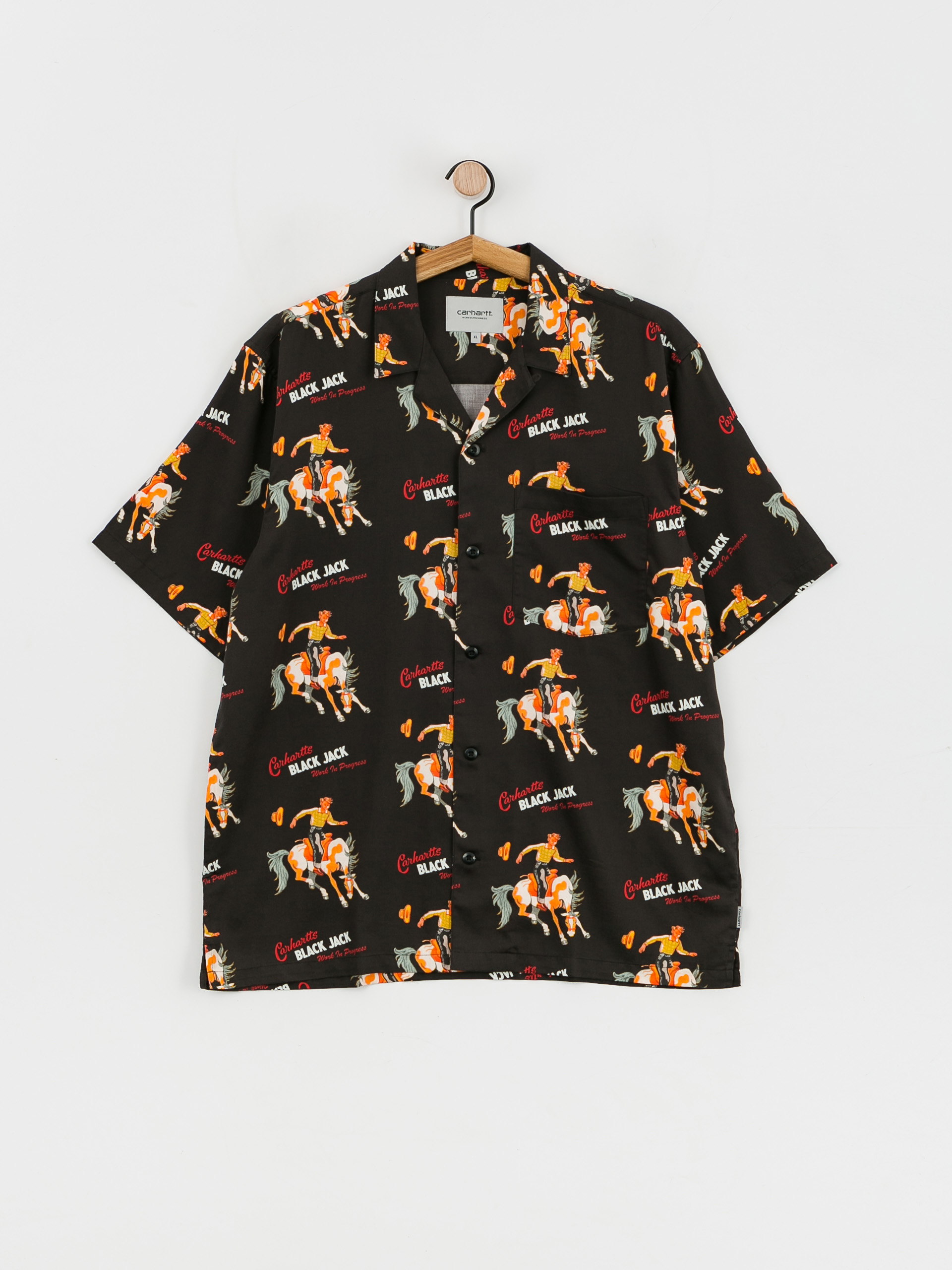 Carhartt WIP Black Jack Shirt (black jack black)