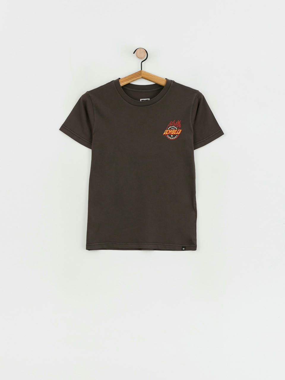 DC Fiery JR T-shirt (black enzyme wash)