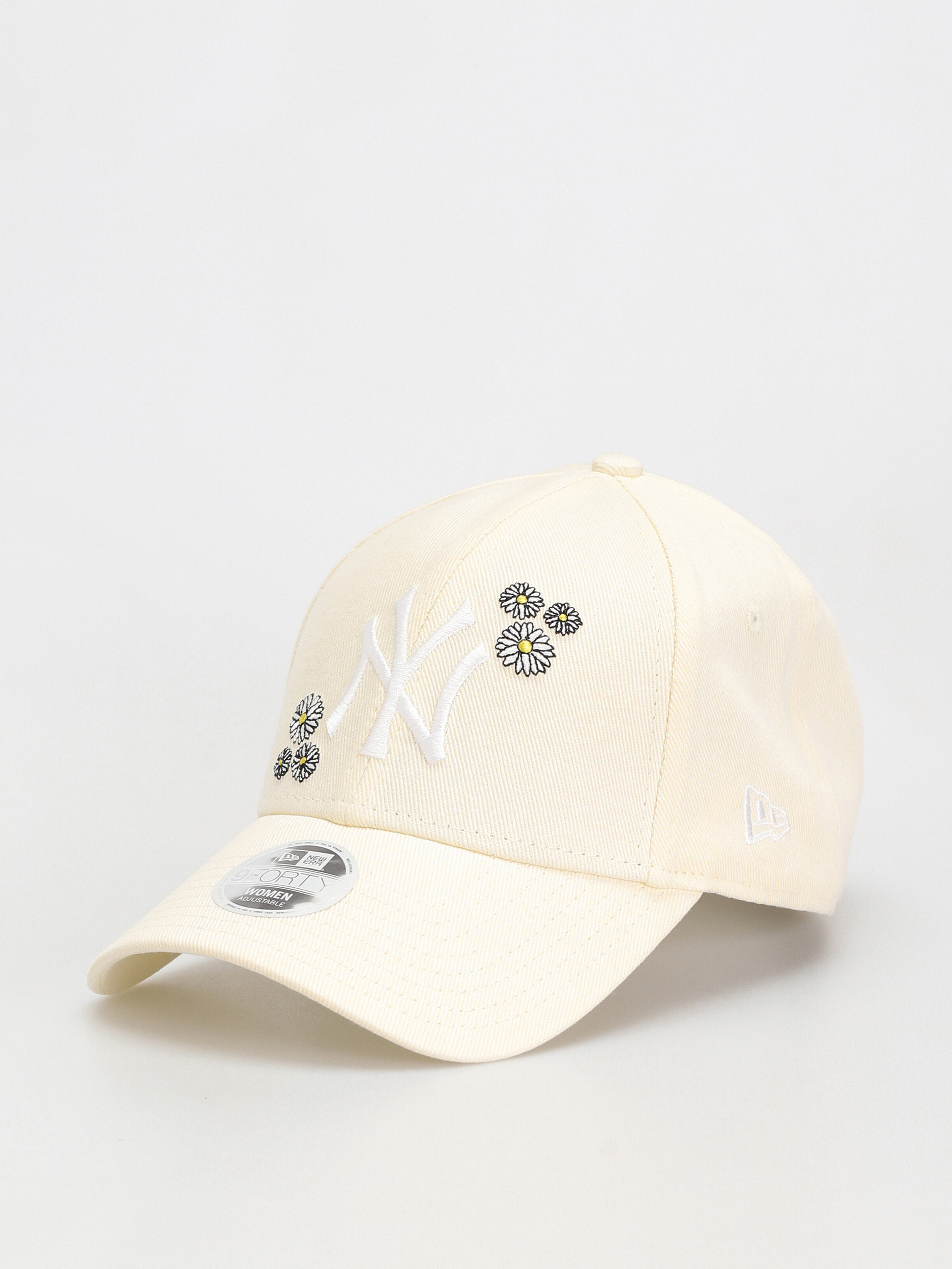 New Era Denim 9Forty New York Yankees Cap Wmn (stone/white)