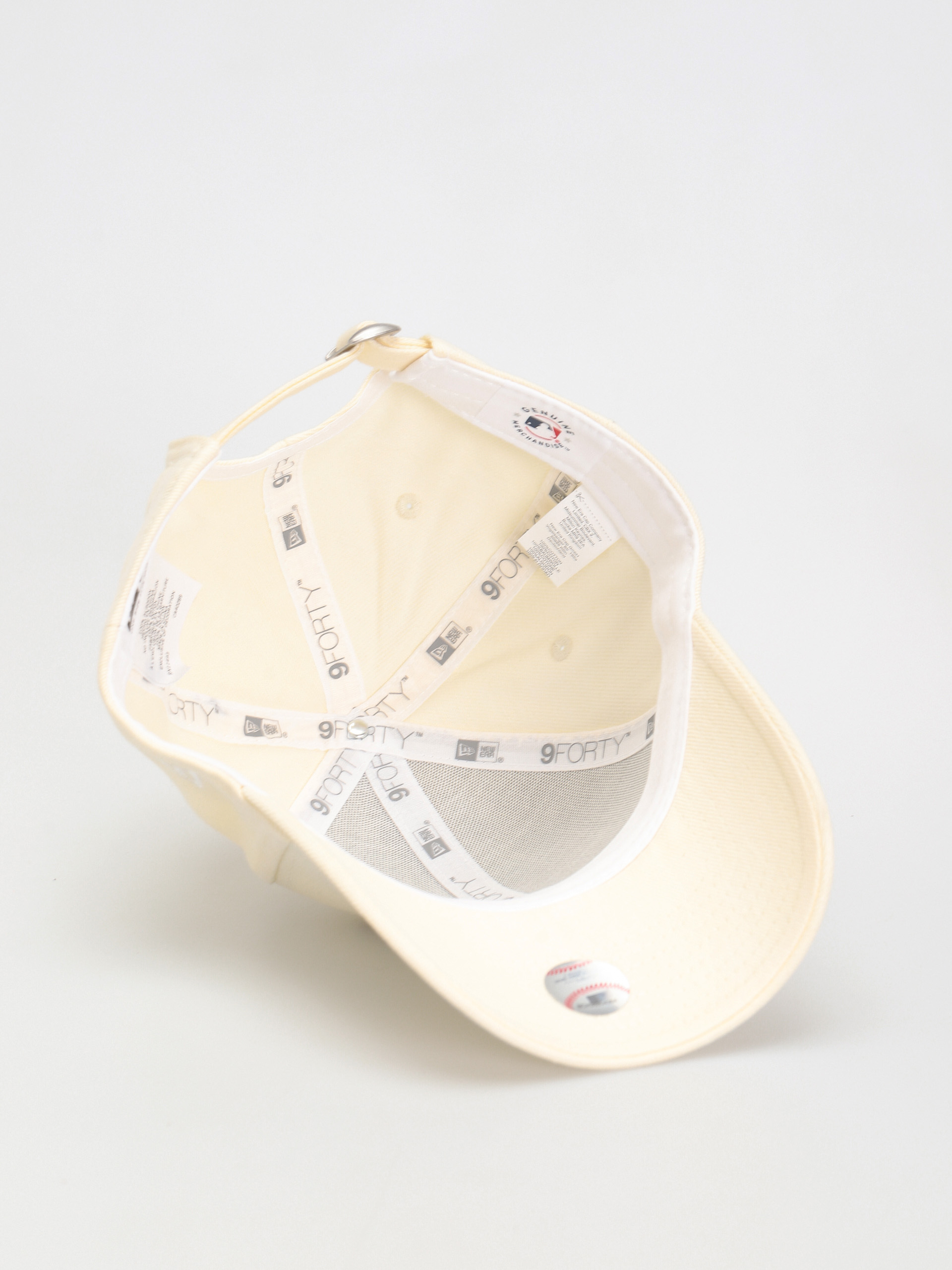 New Era Denim 9Forty New York Yankees Cap Wmn (stone/white)