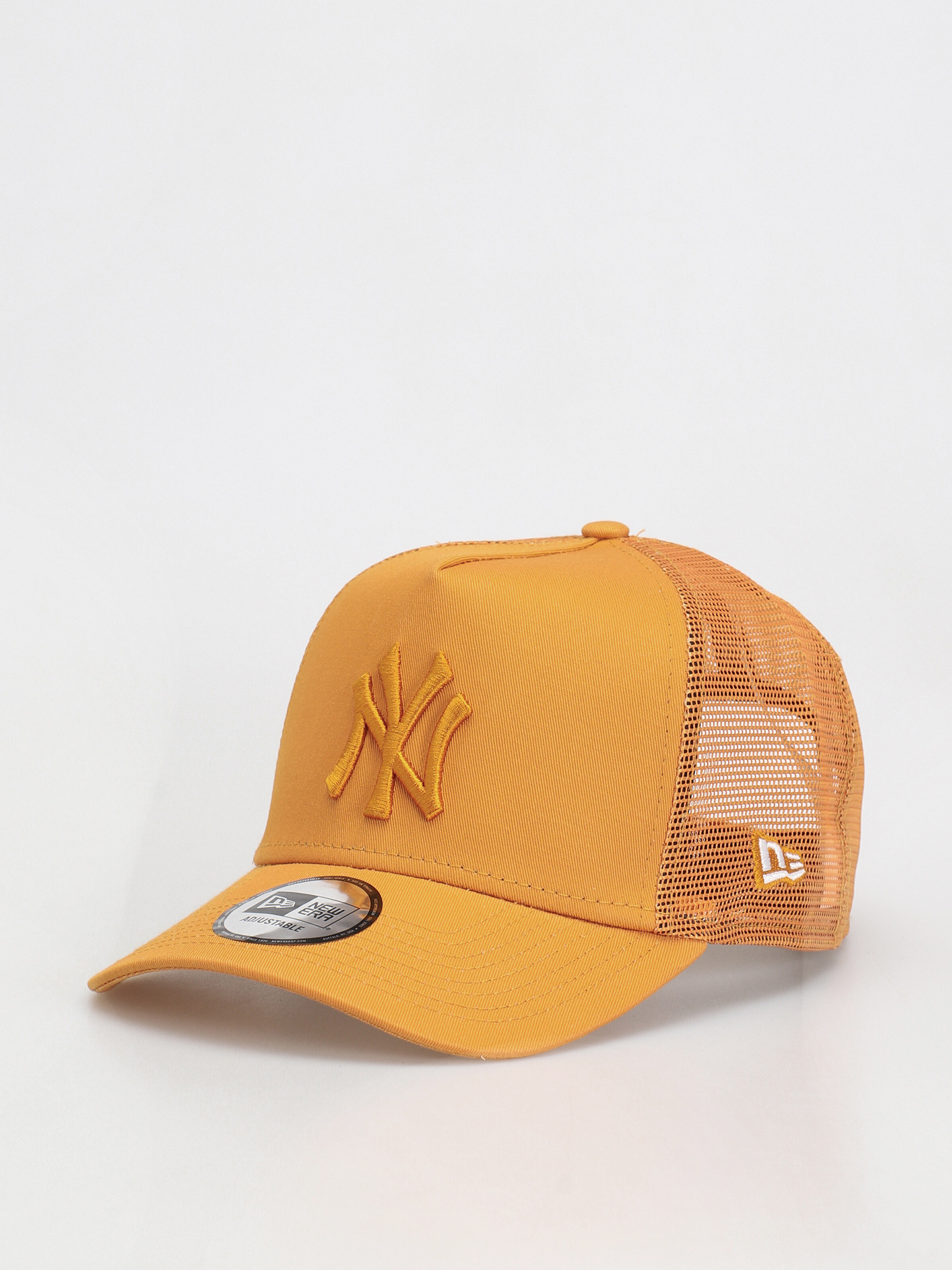 New Era Tonal Mesh Trucker New York Yankees Cap (yellow)