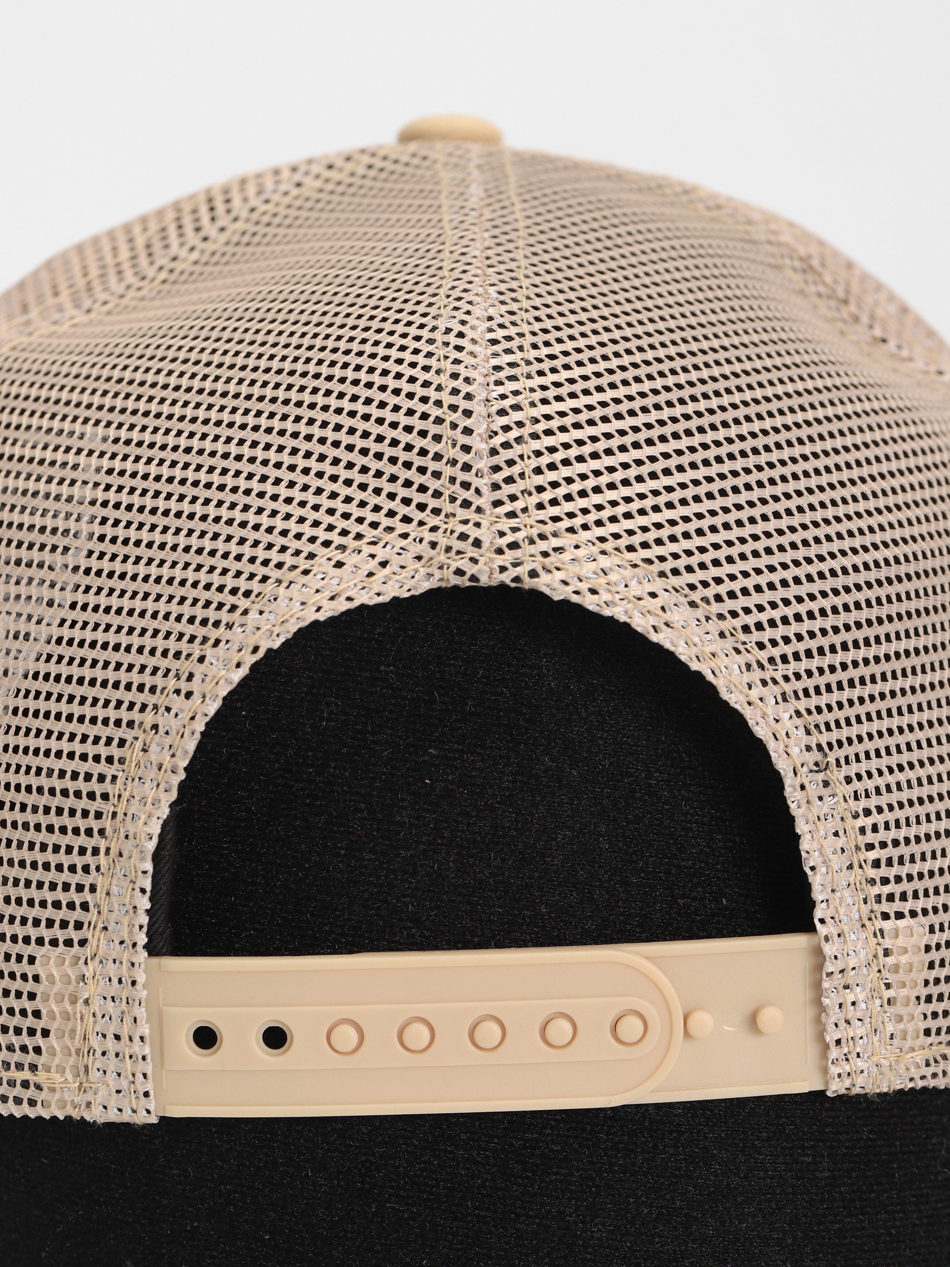 New Era Tonal Mesh Trucker New York Yankees Cap (oatmeal)