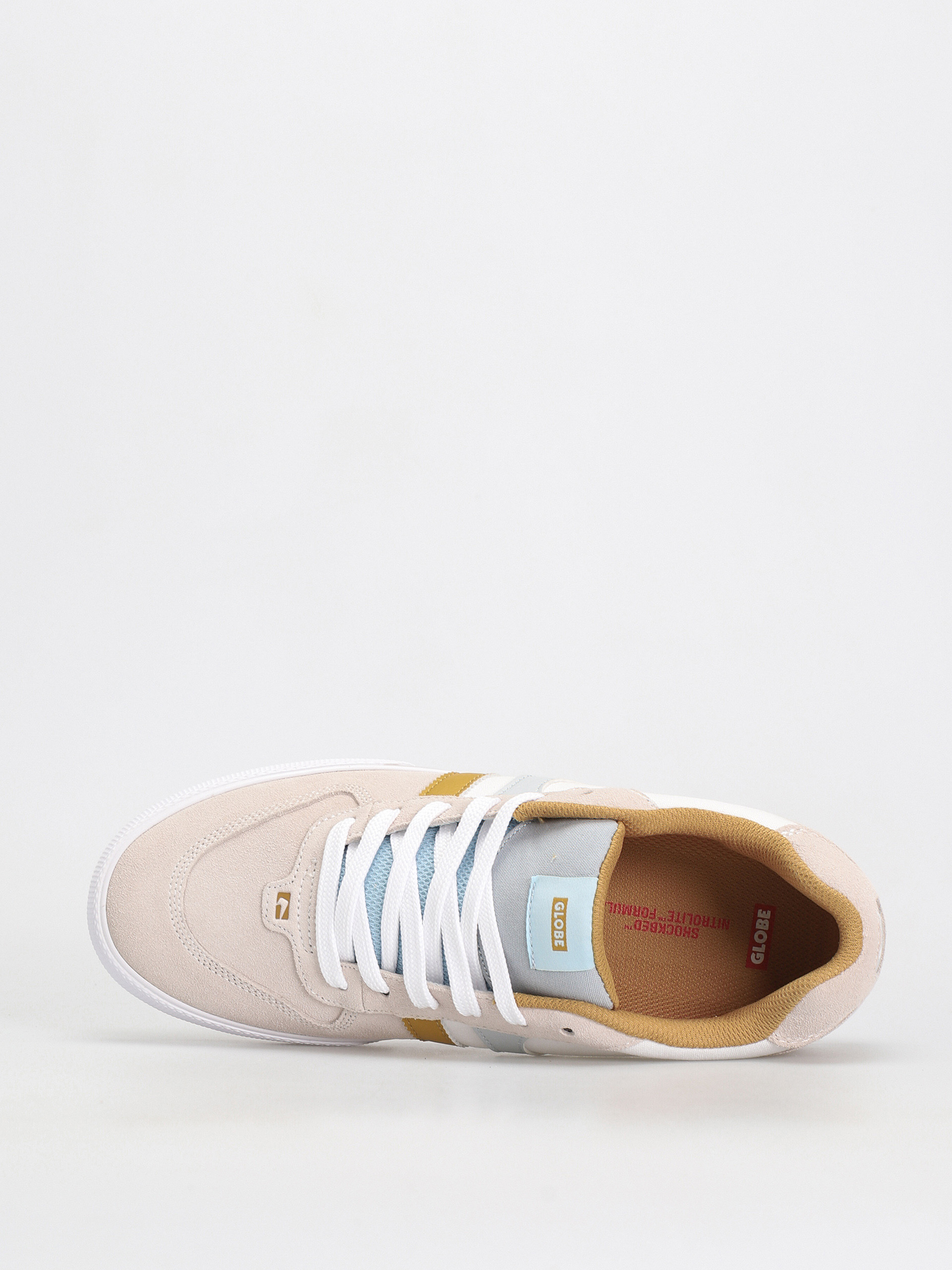 Globe Encore 2 Shoes (white/mustard/vapor)
