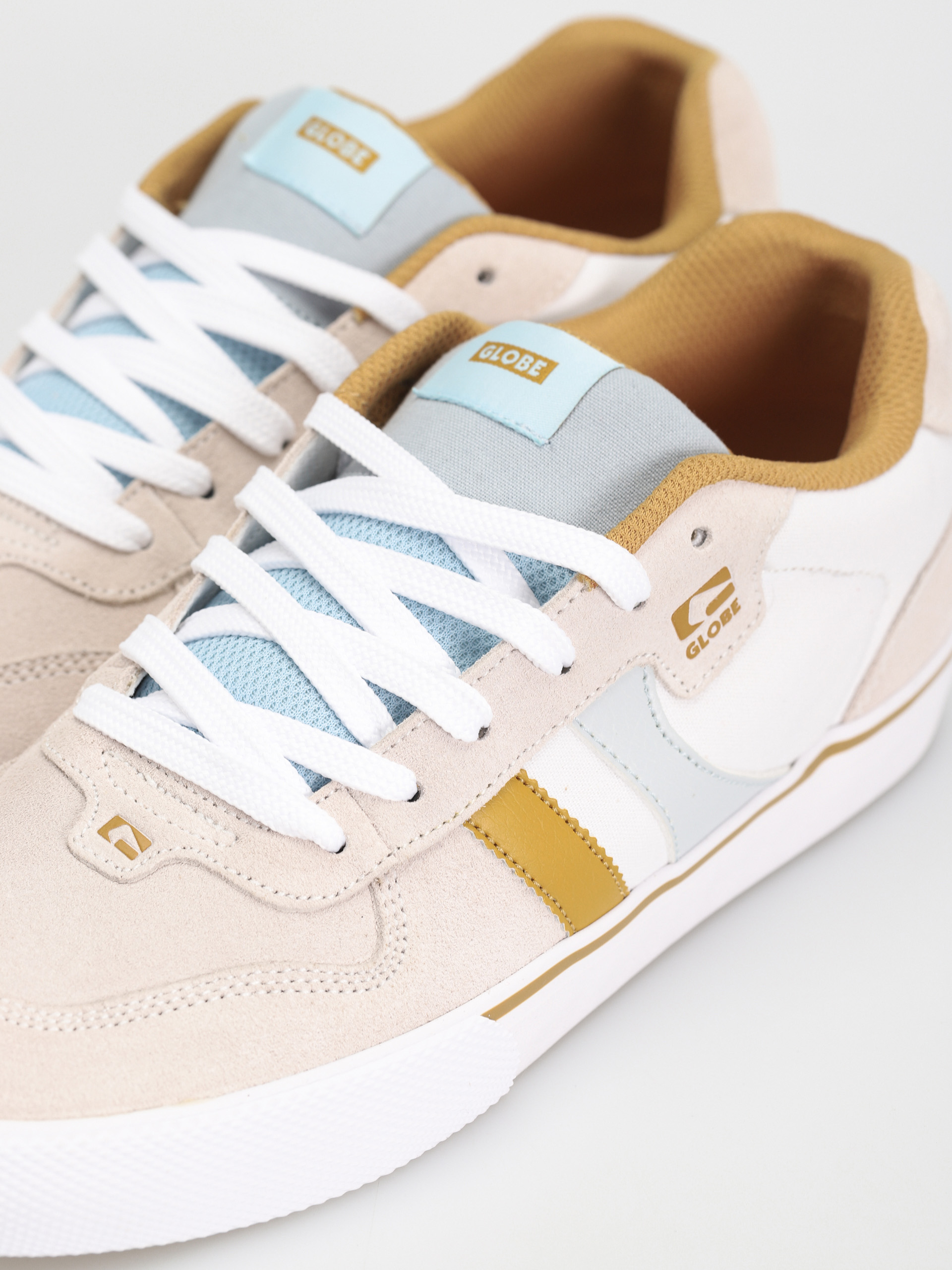 Globe Encore 2 Shoes (white/mustard/vapor)