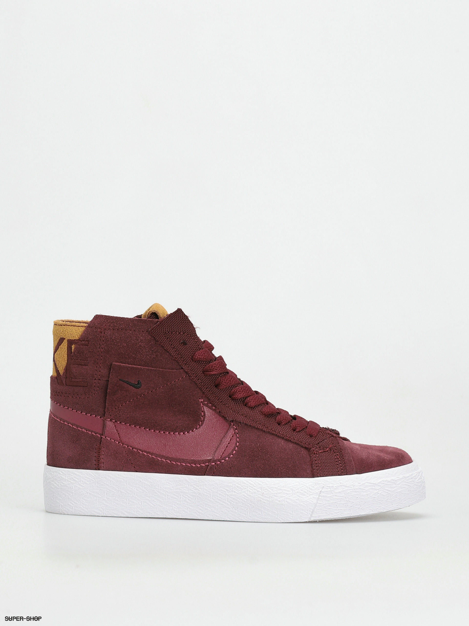 Burgundy nike clearance sb shoes