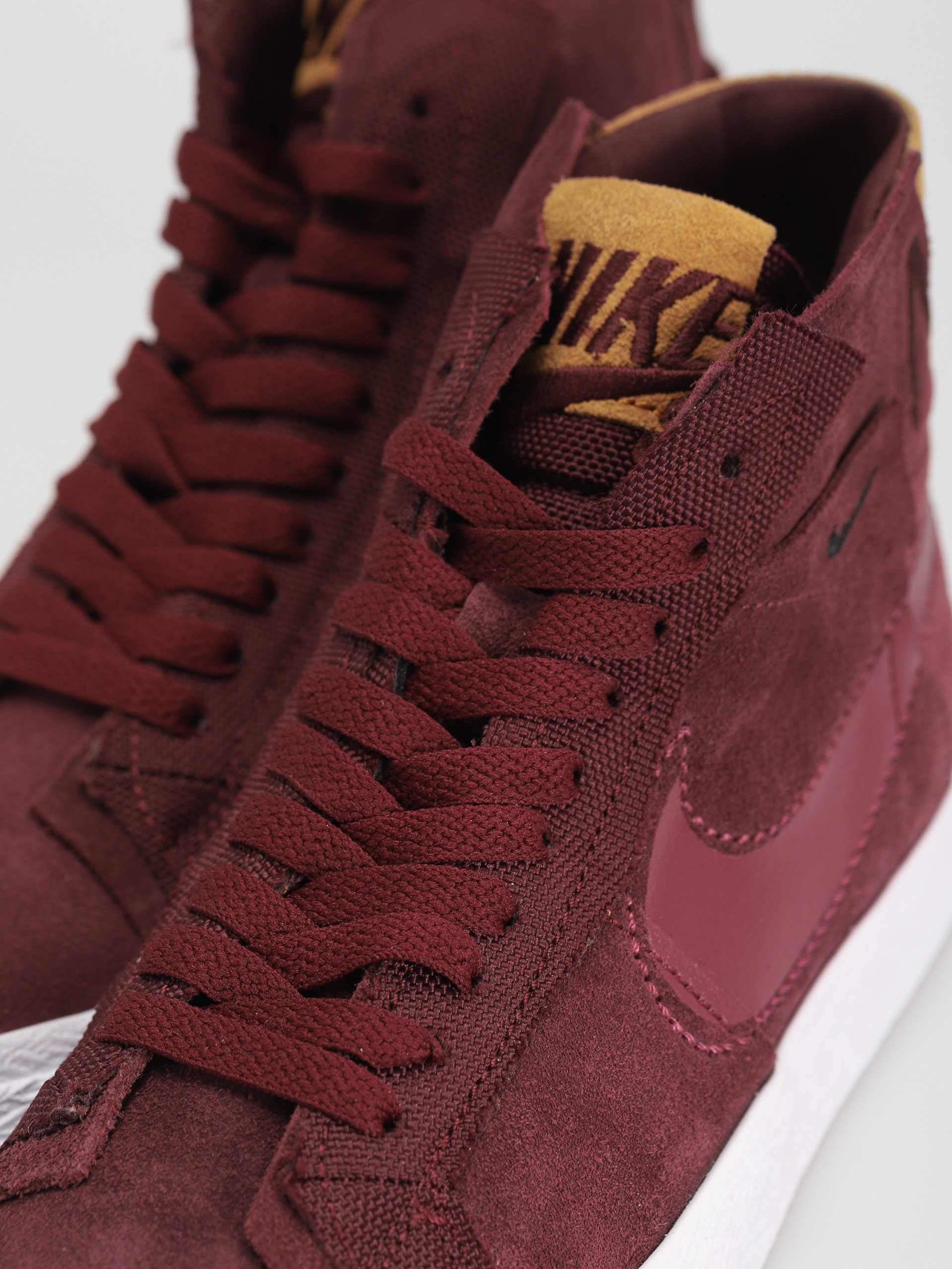 Nike SB Zoom Blazer Mid Prm Schuhe (night maroon/rosewood night maroon white)