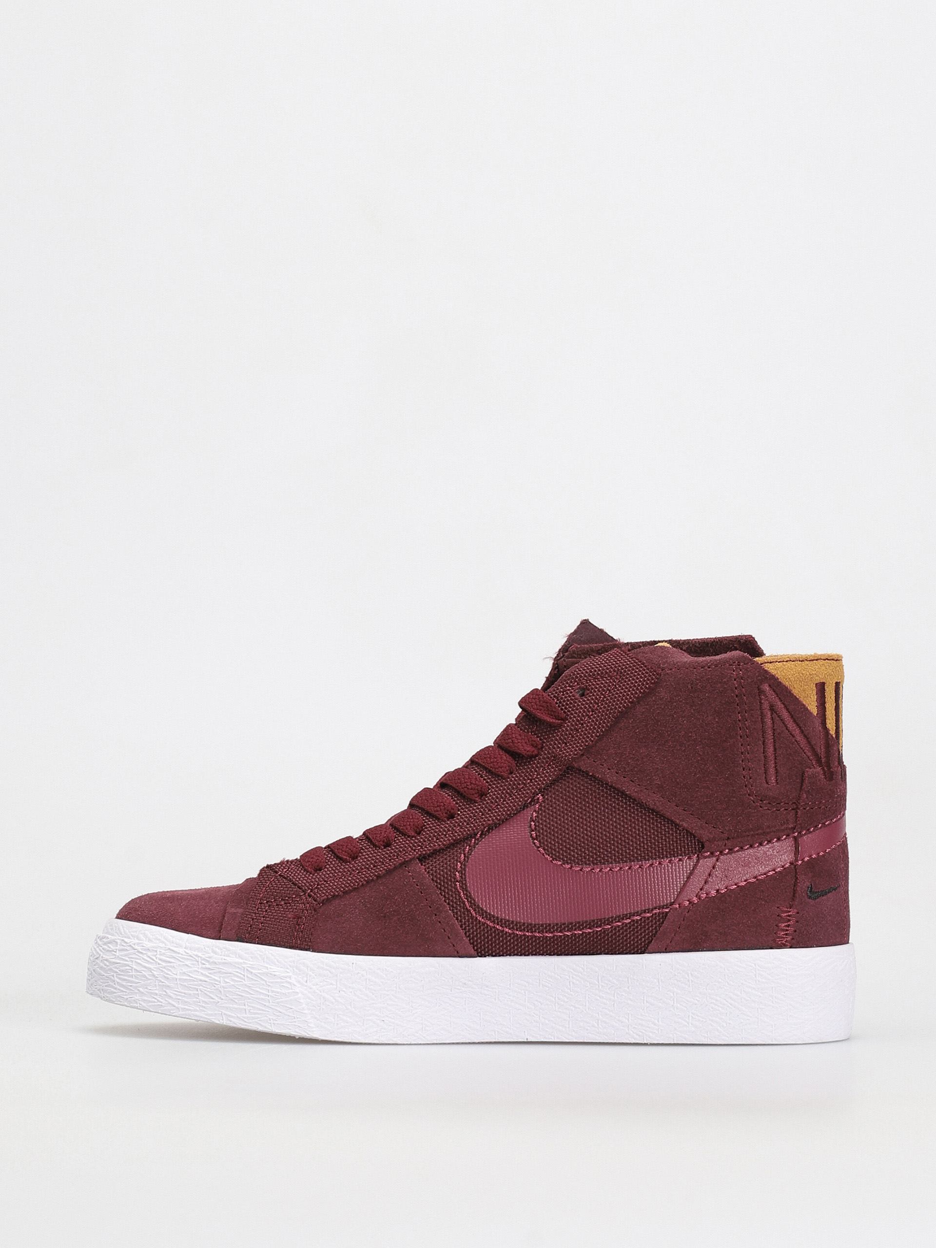 Nike SB Zoom Blazer Mid Prm Shoes (night maroon/rosewood night maroon white)