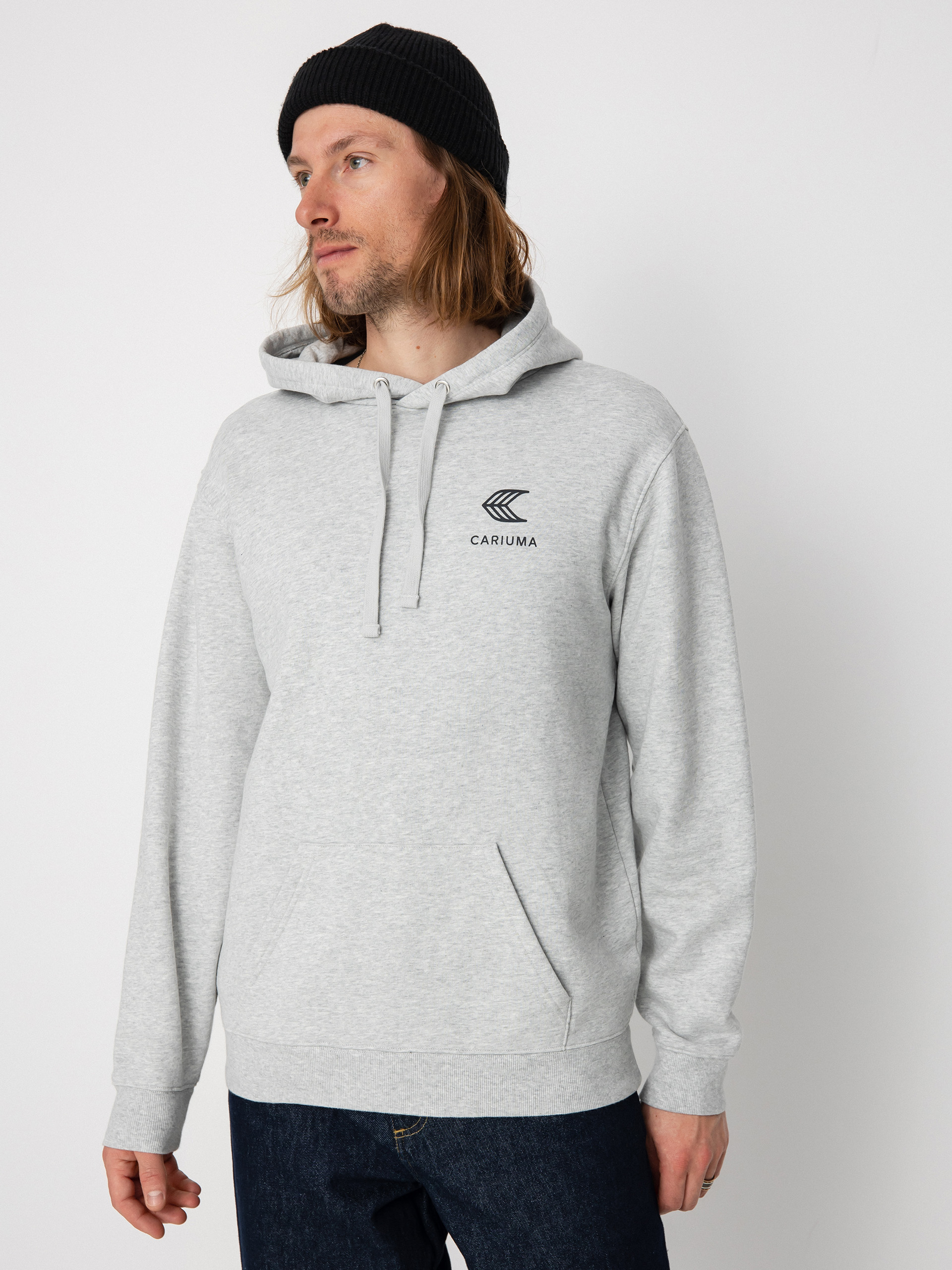 Cariuma Logo HD Hoodie (melange grey)