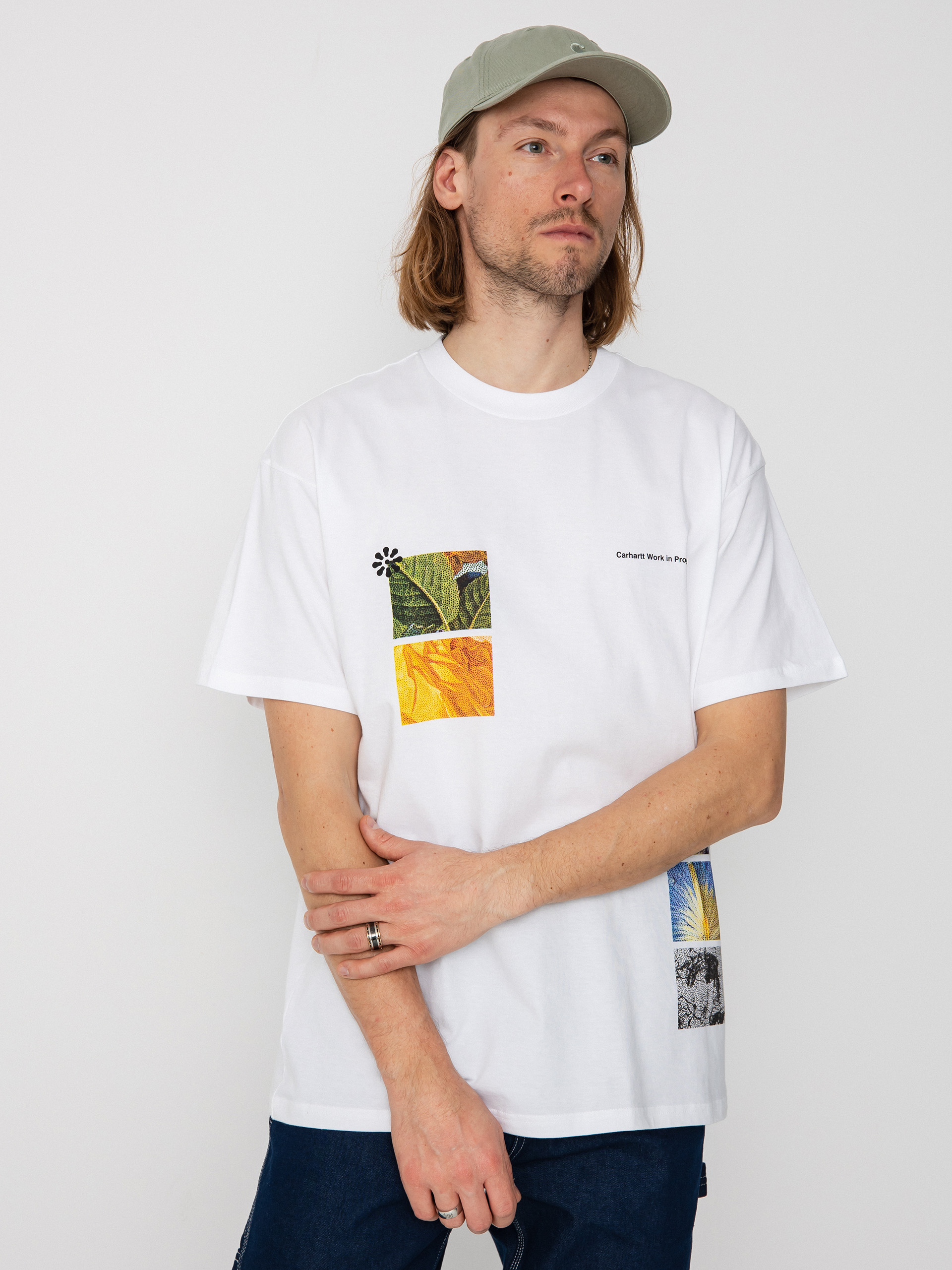 Carhartt WIP Greenhouse T-shirt (white)