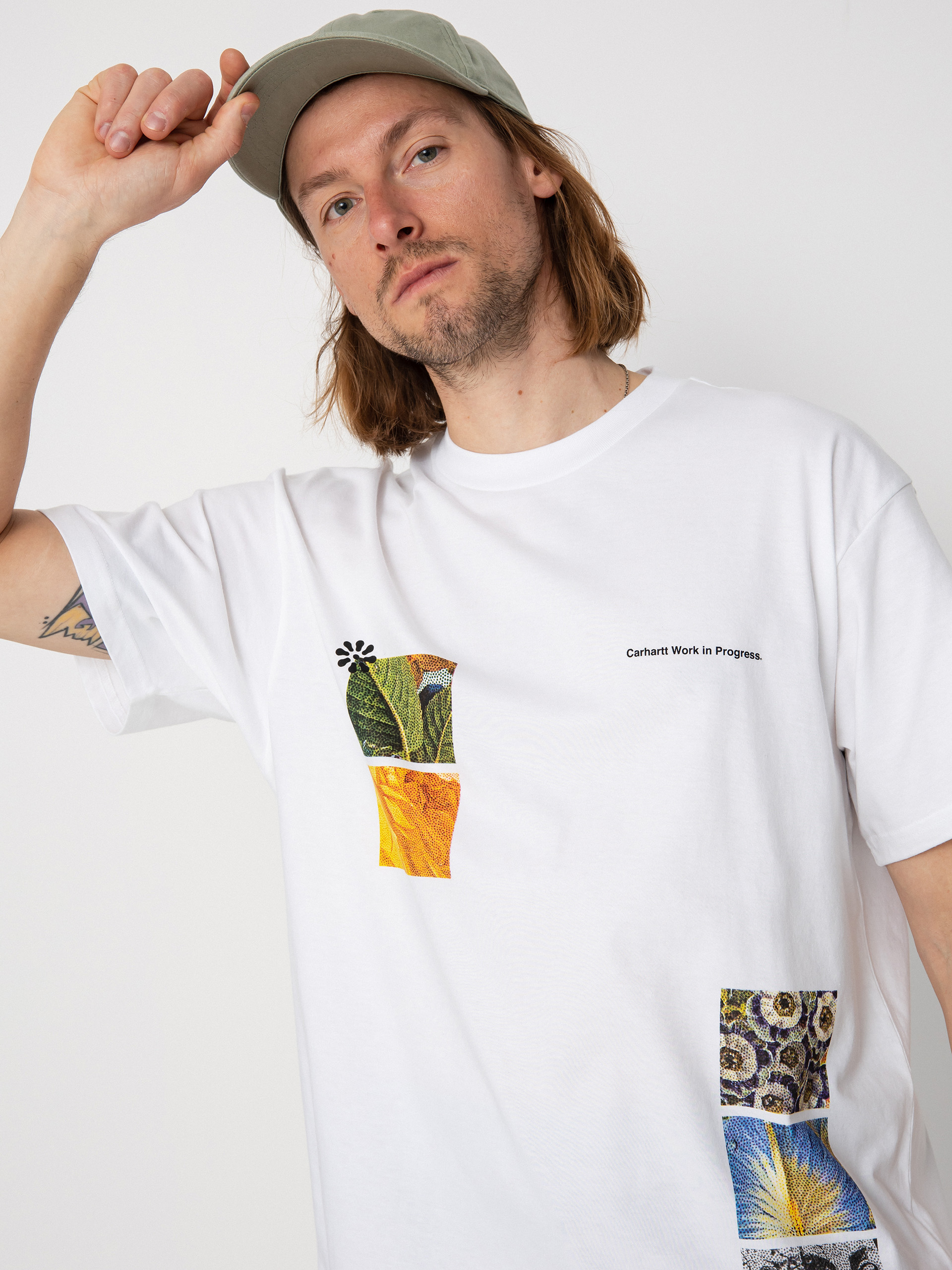 Carhartt WIP Greenhouse T-shirt (white)