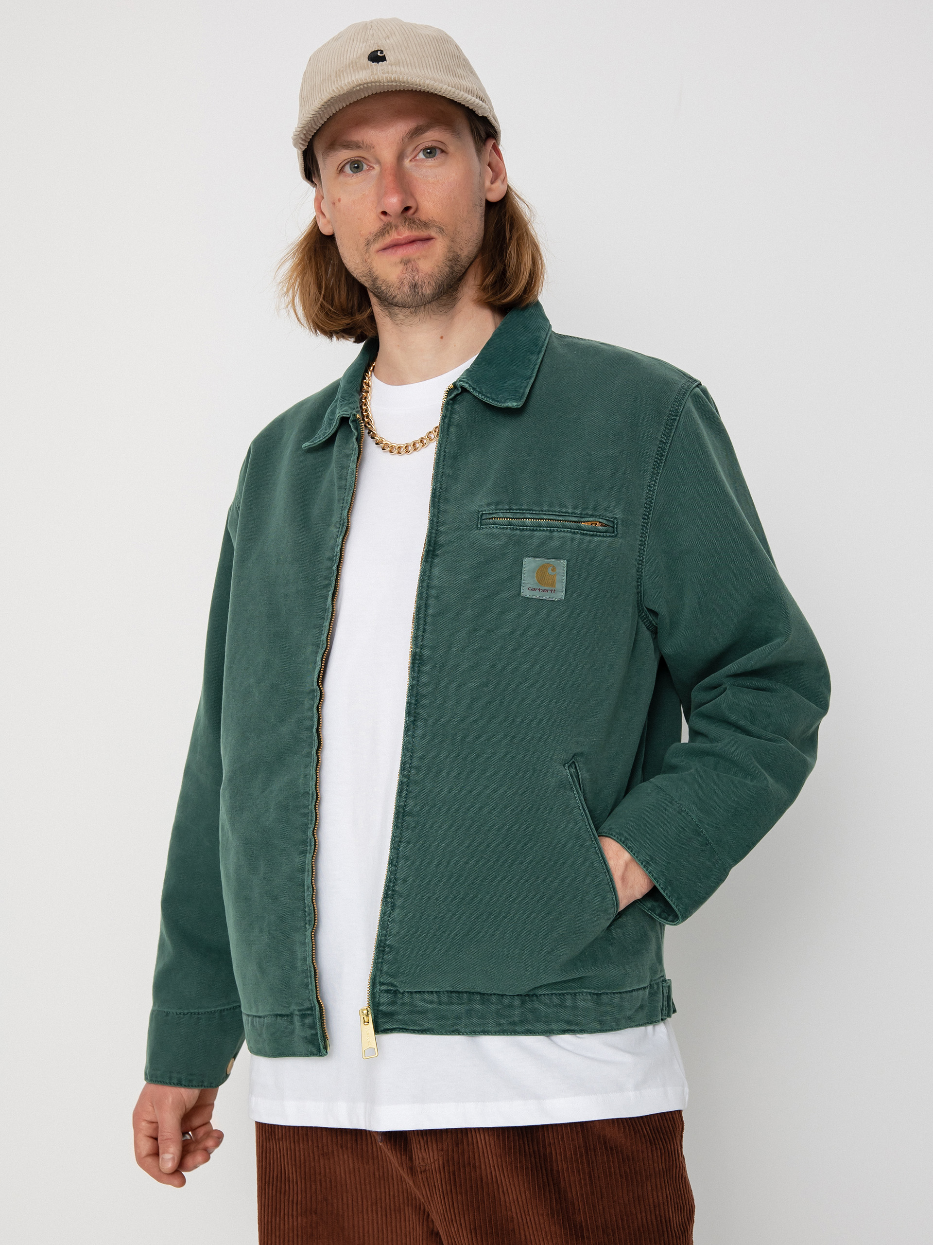Carhartt WIP Detroit Jacket - green (botanic/botanic)