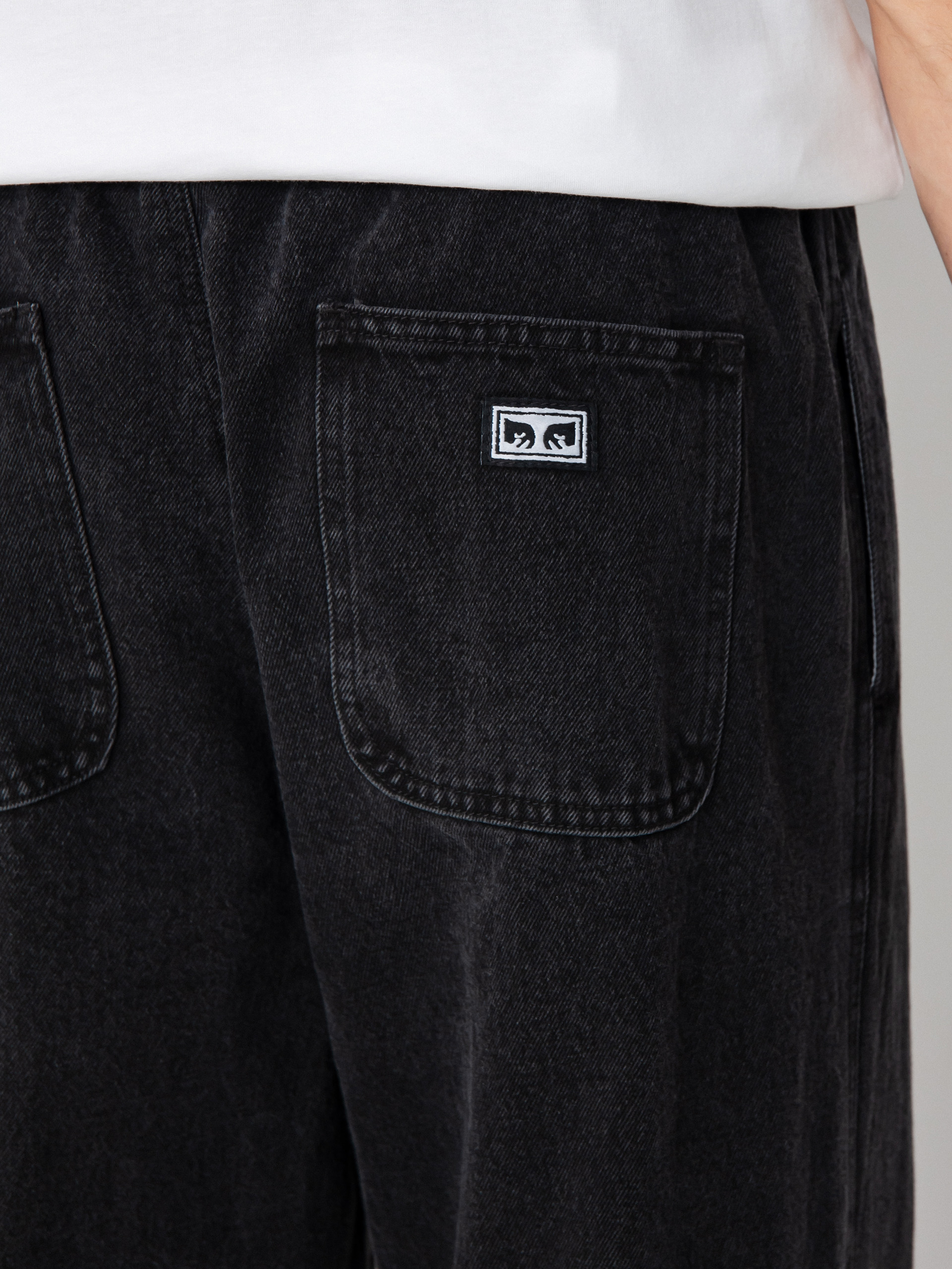 OBEY Easy Pants (faded black)