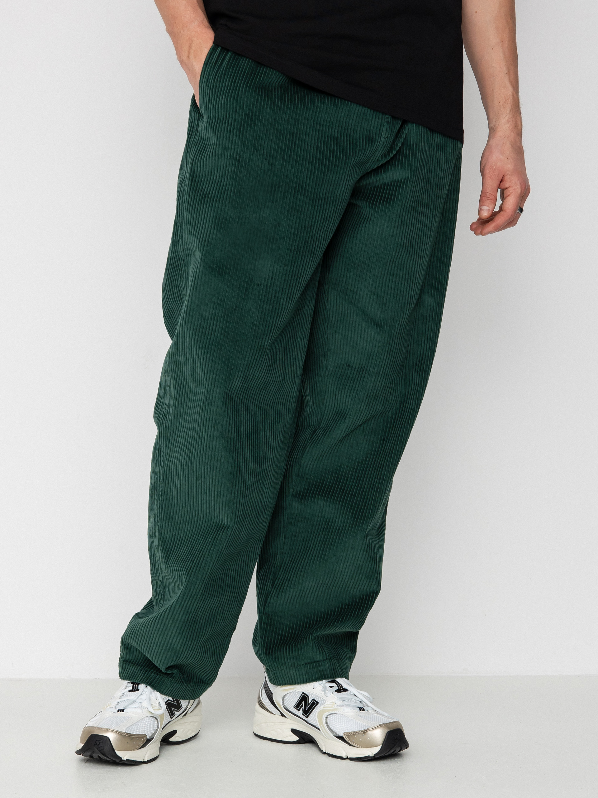OBEY Easy Cord Pants (dark cedar)