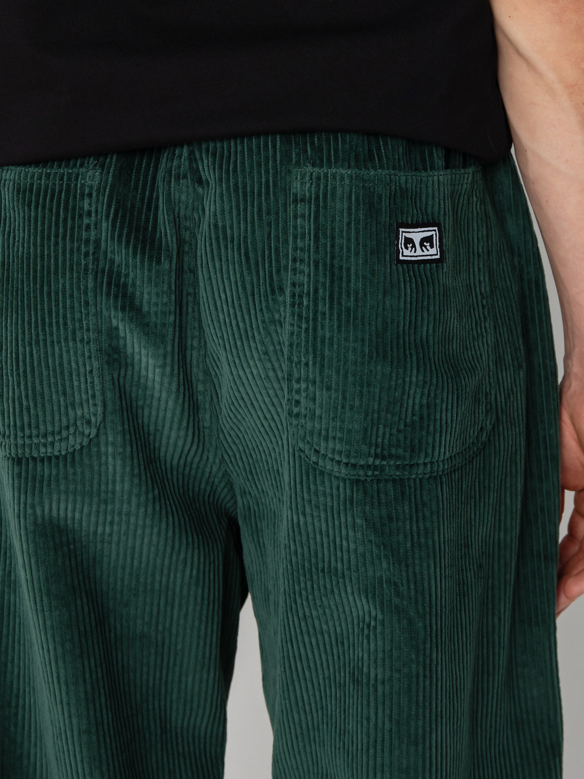 OBEY Easy Cord Pants (dark cedar)